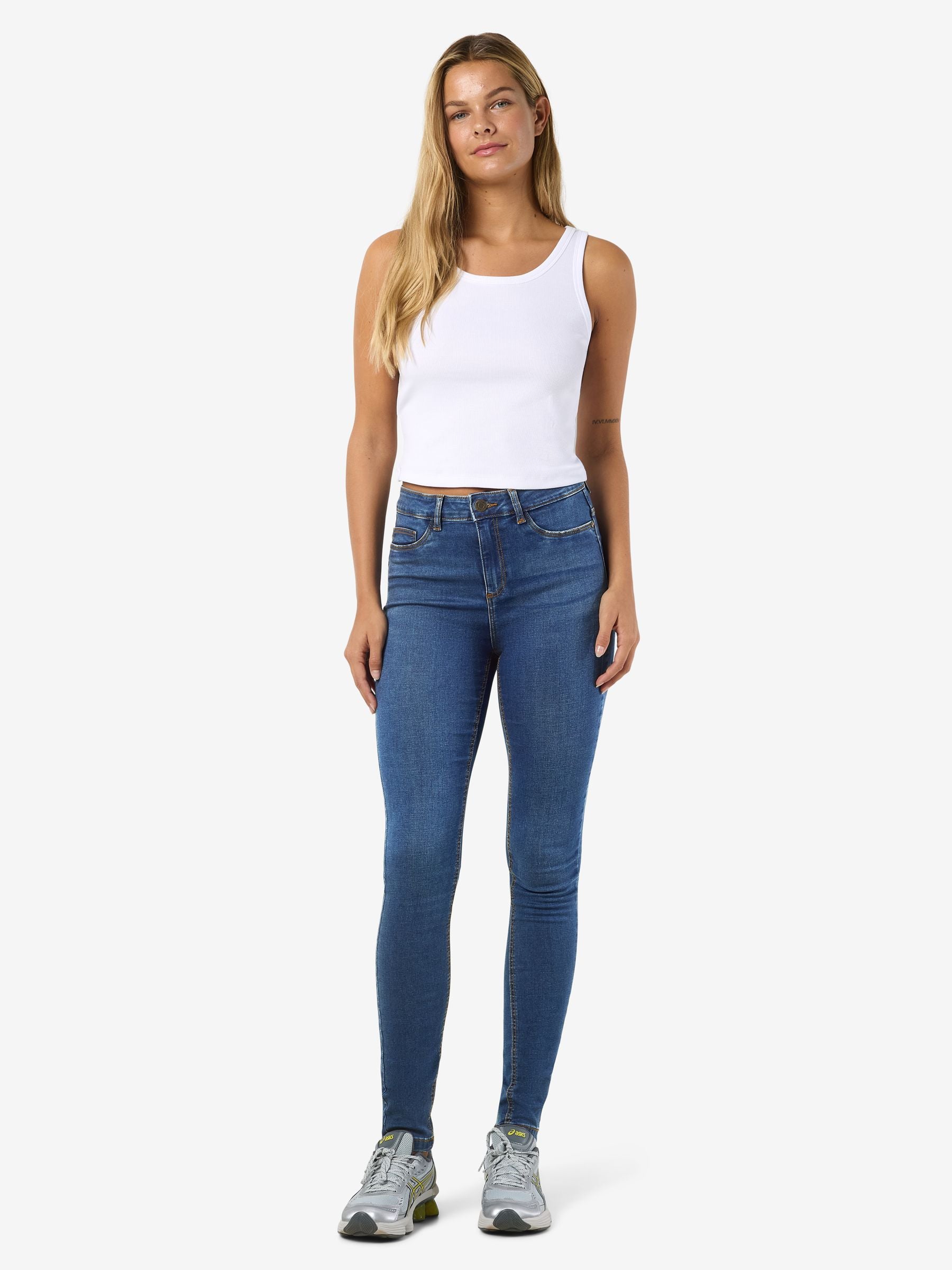 noisy-may-nmcallie-skinny-jeans-high-waist-stretch image 7