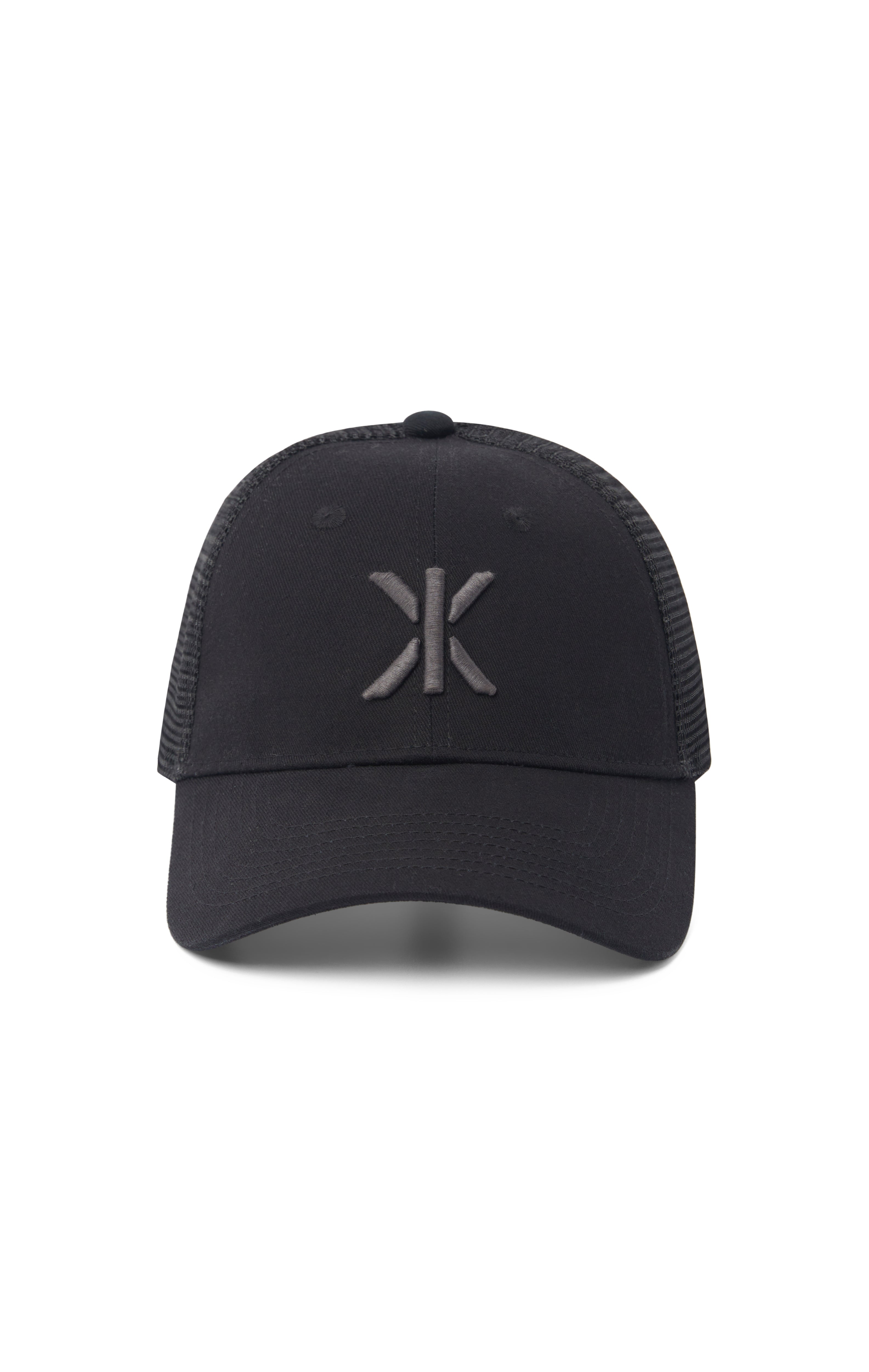 onepiece-logo-cap-schwarz-mesh-basecap-mit-stickerei image 1