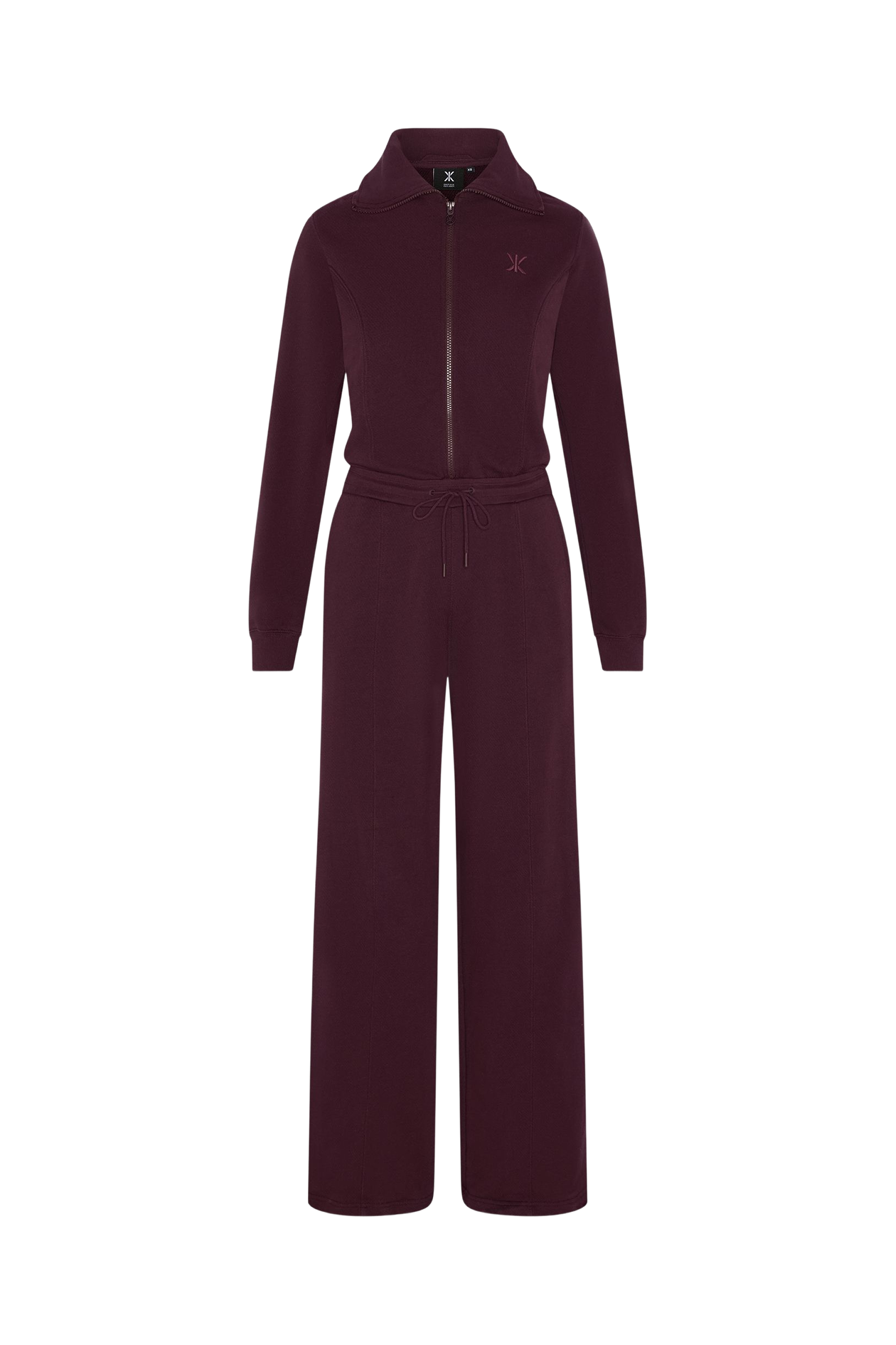 onepiece-sporty-basic-female-jumpsuit-rot-baumwolle image 1