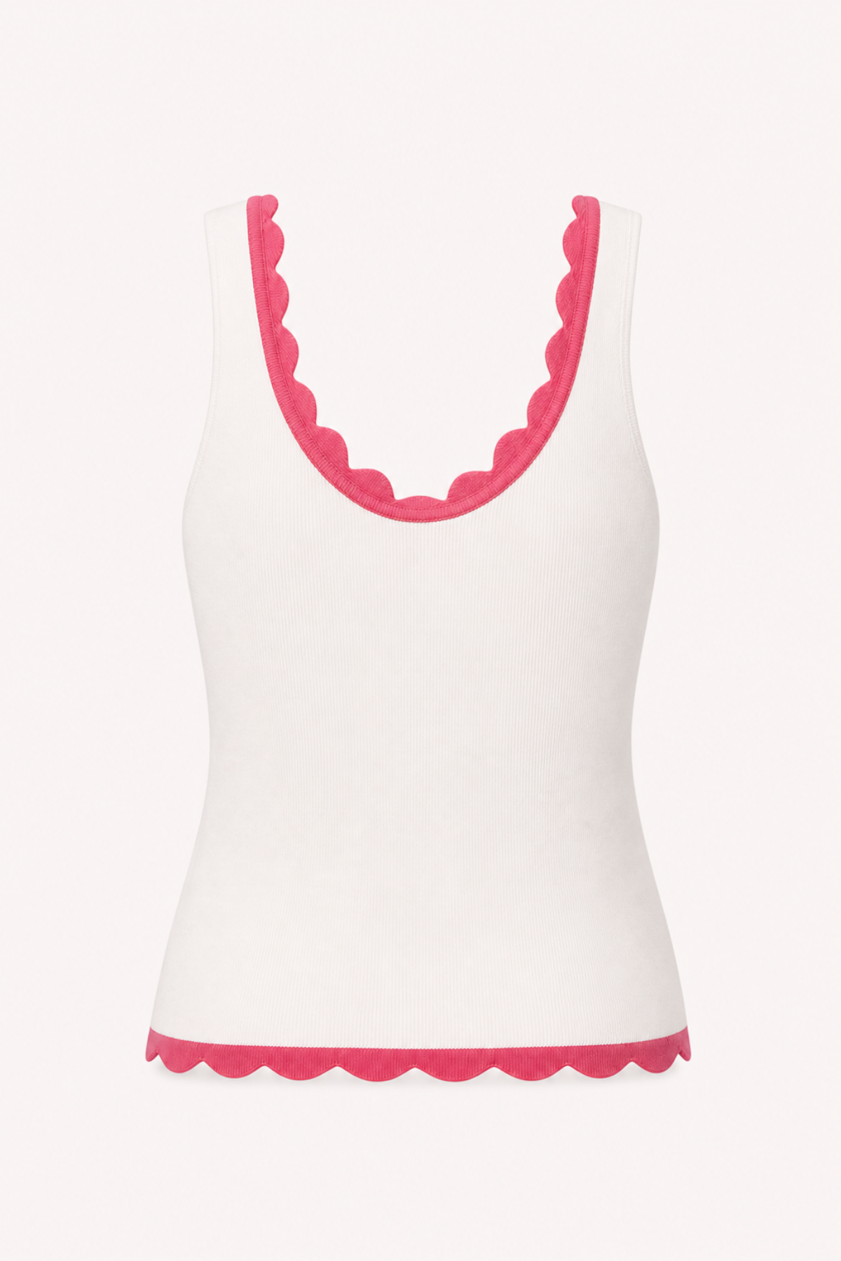 oh-april-anele-knit-top-top-white-slim-fit-kontrastkante image 6
