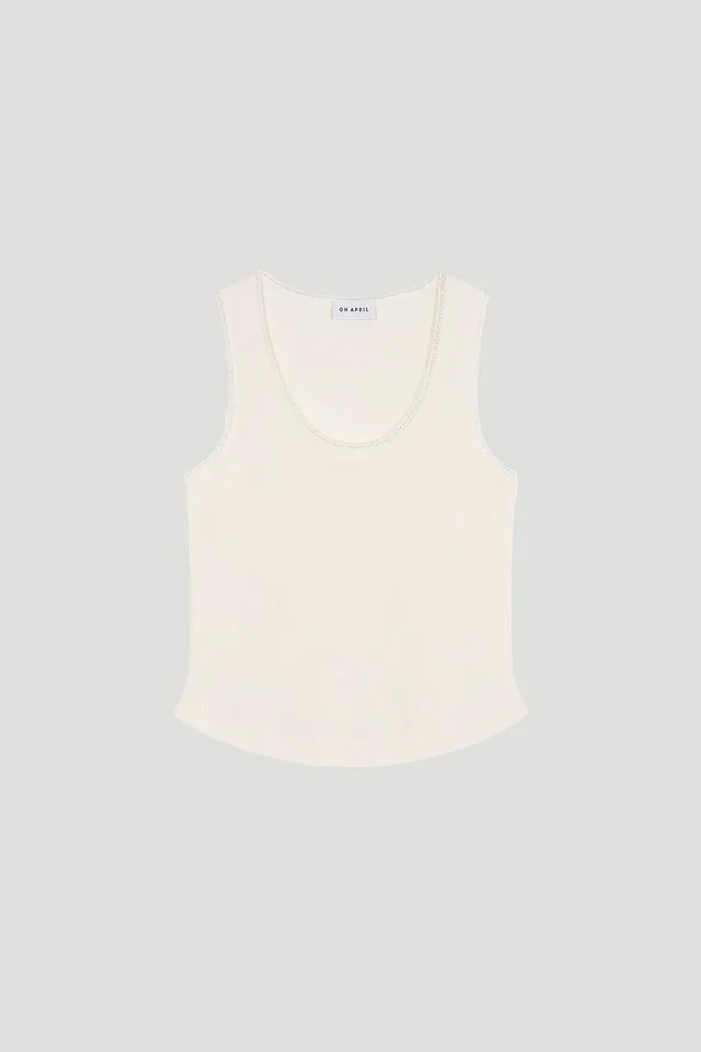oh-april-jolie-lace-tanktop-top-wei-spitze-slim-fit image 1