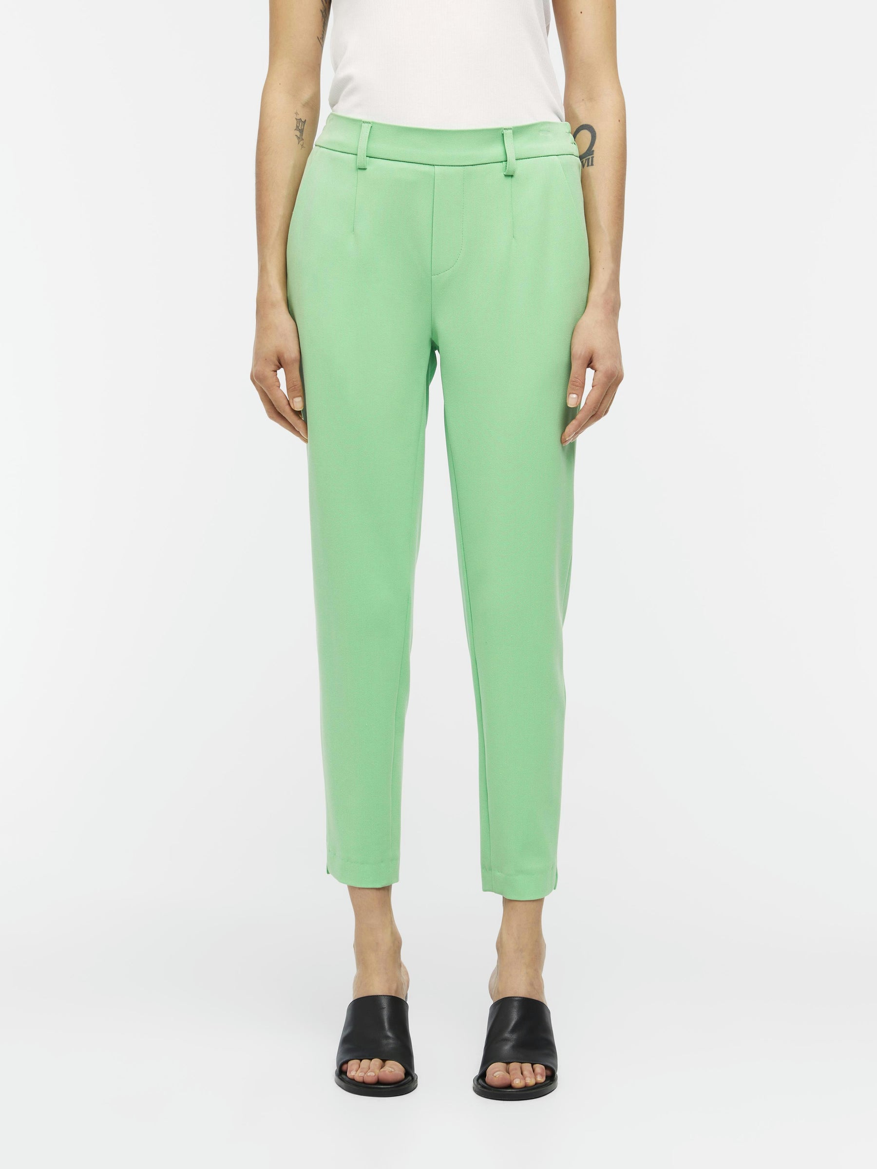 object-objlisa-hose-slim-cropped-mid-waist-stretch-5 image 2