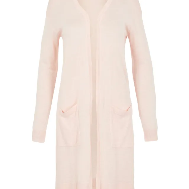 noisy-may-lange-strickjacke-damen-viskose-offen image 1