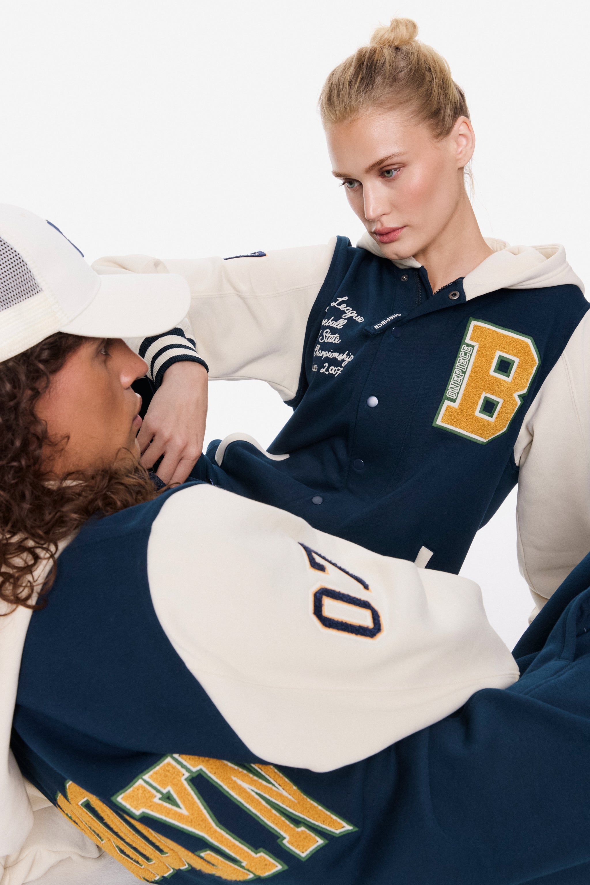 onepiece-university-jumpsuit-navy-blau-patches image 5