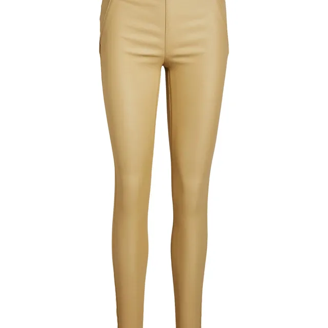 object-leggings-beschichtet-mid-waist-slim-fit-mit-glitzer image 1