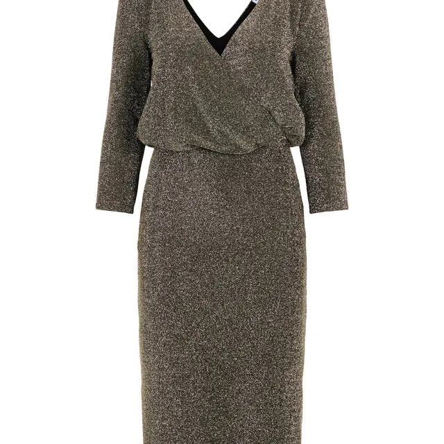 noisy-may-paillettenkleid-v-ausschnitt-3-4-arm-105cm image 1