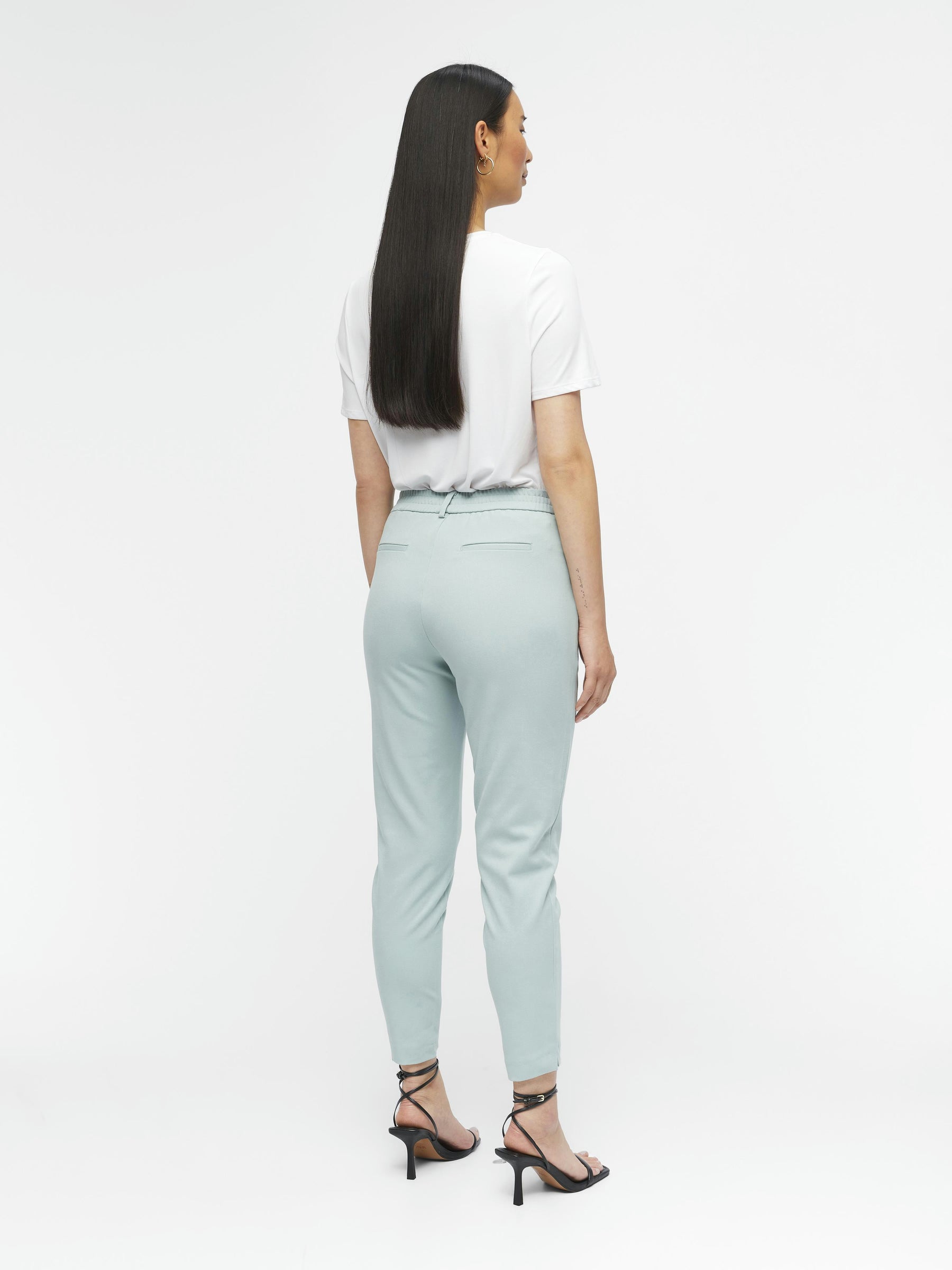 object-trousers-objlisa-cropped-hose-slim-mit-stretch image 3