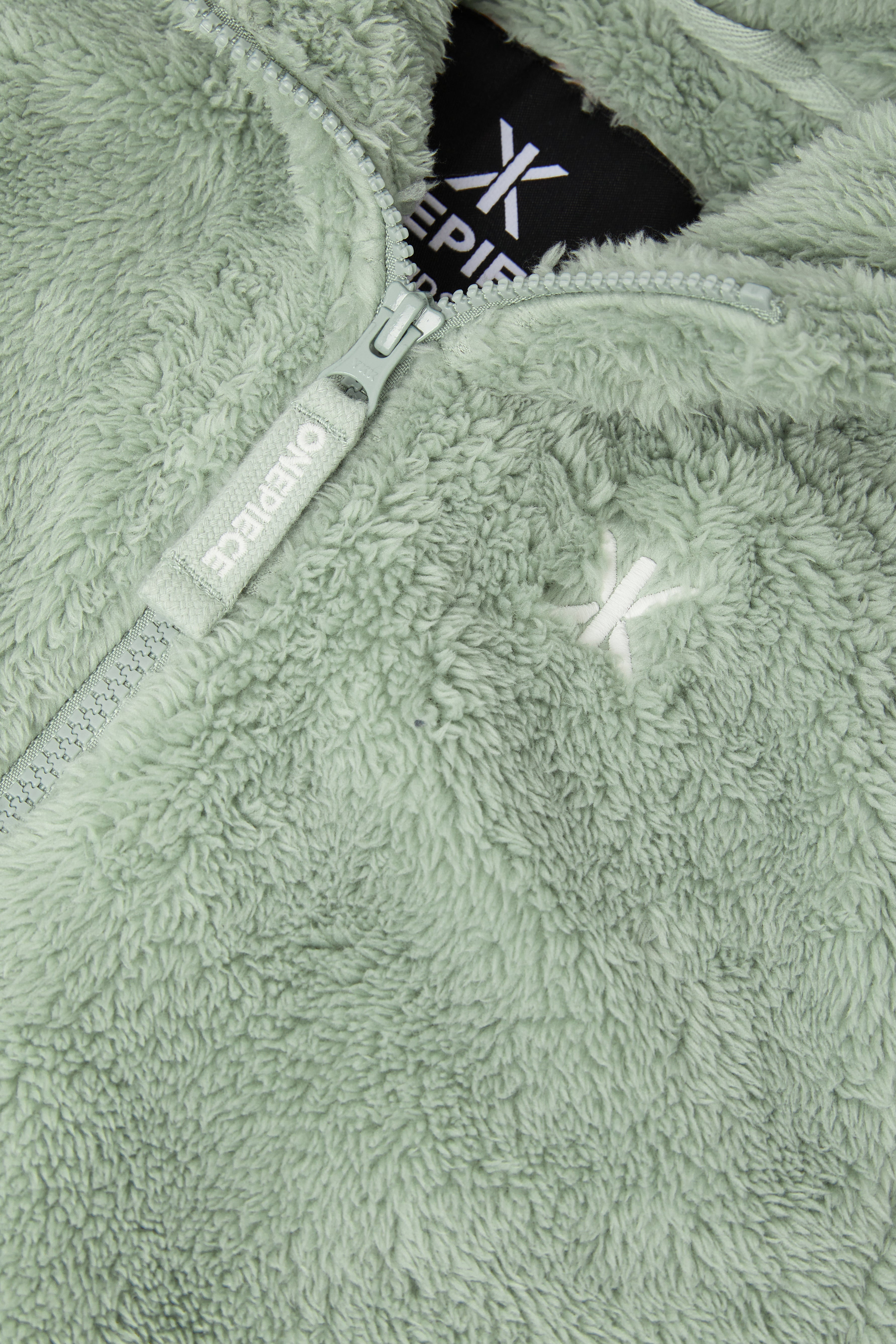onepiece-puppy-kids-jumpsuit-gr-n-fleece-kinder-overall image 2