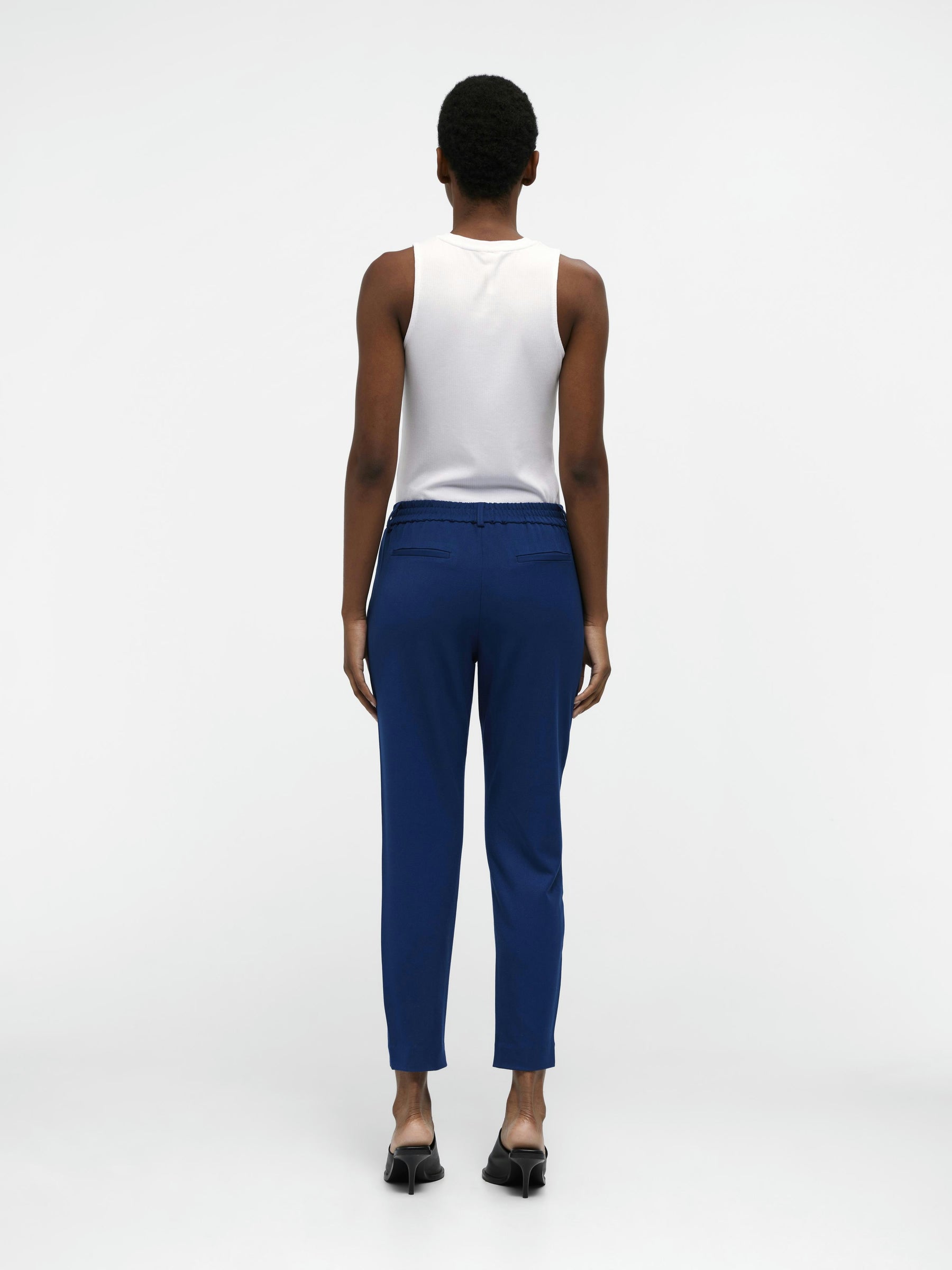 object-objlisa-hose-slim-fit-cropped-mid-waist-stretch image 4