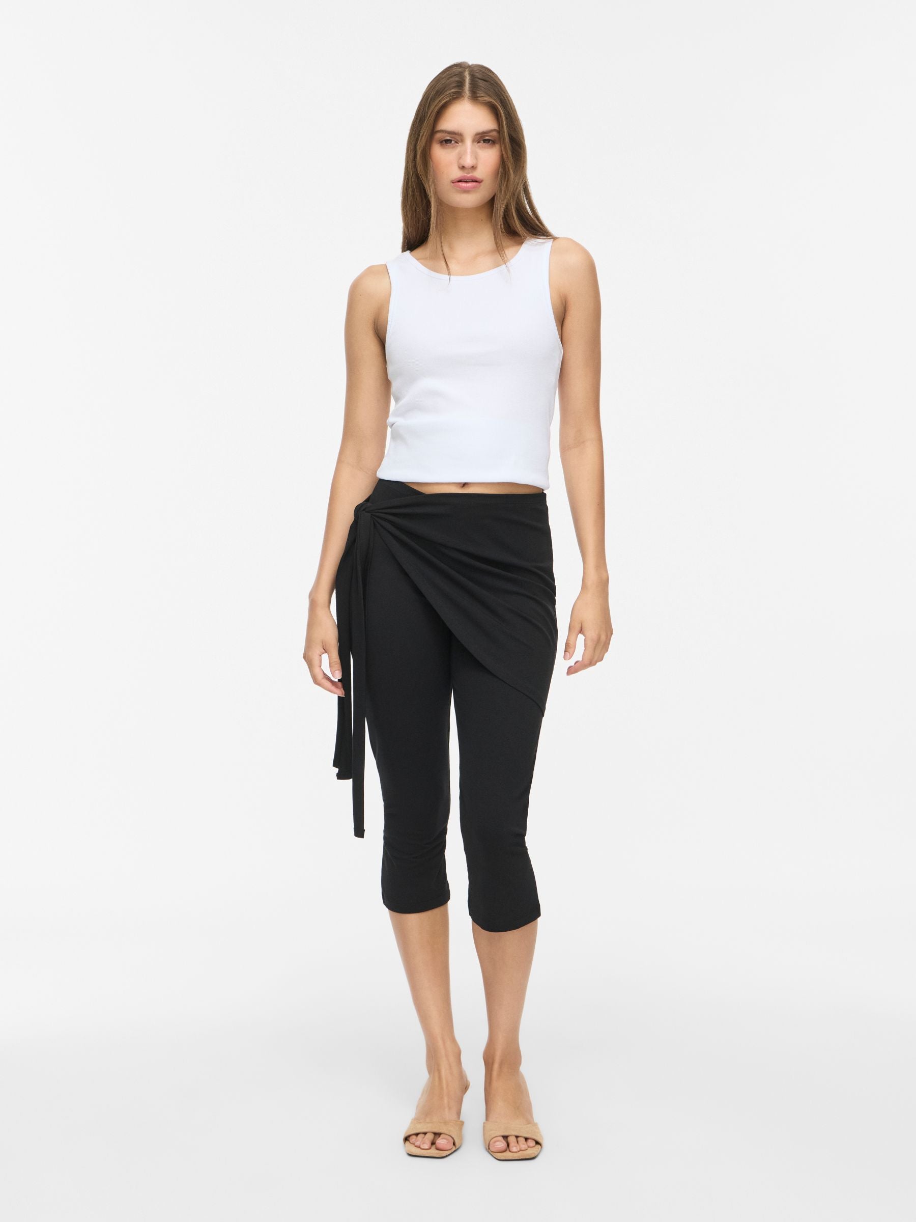 noisy-may-nmella-capri-hose-mit-wickelrock-jersey-slim-fit image 4