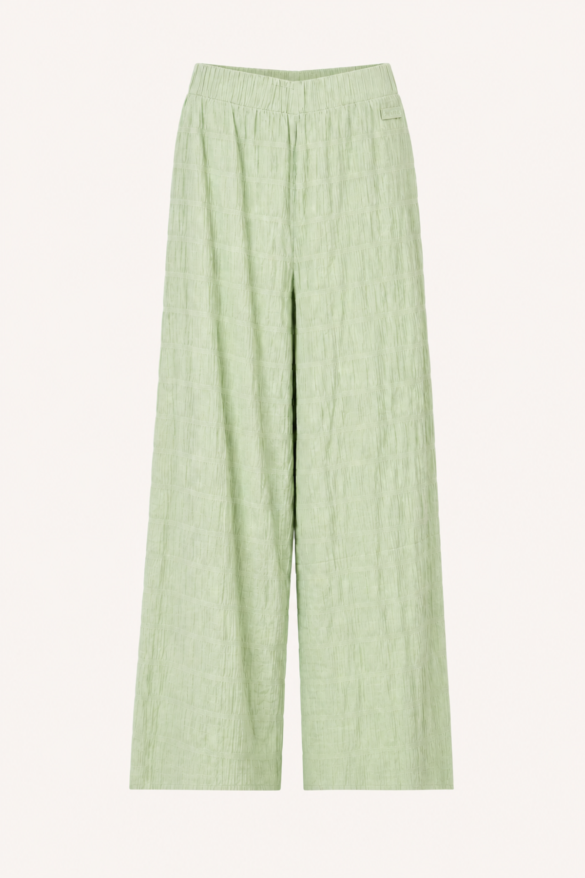 oh-april-floris-woven-pants-hose-mint-green-wide-leg image 2