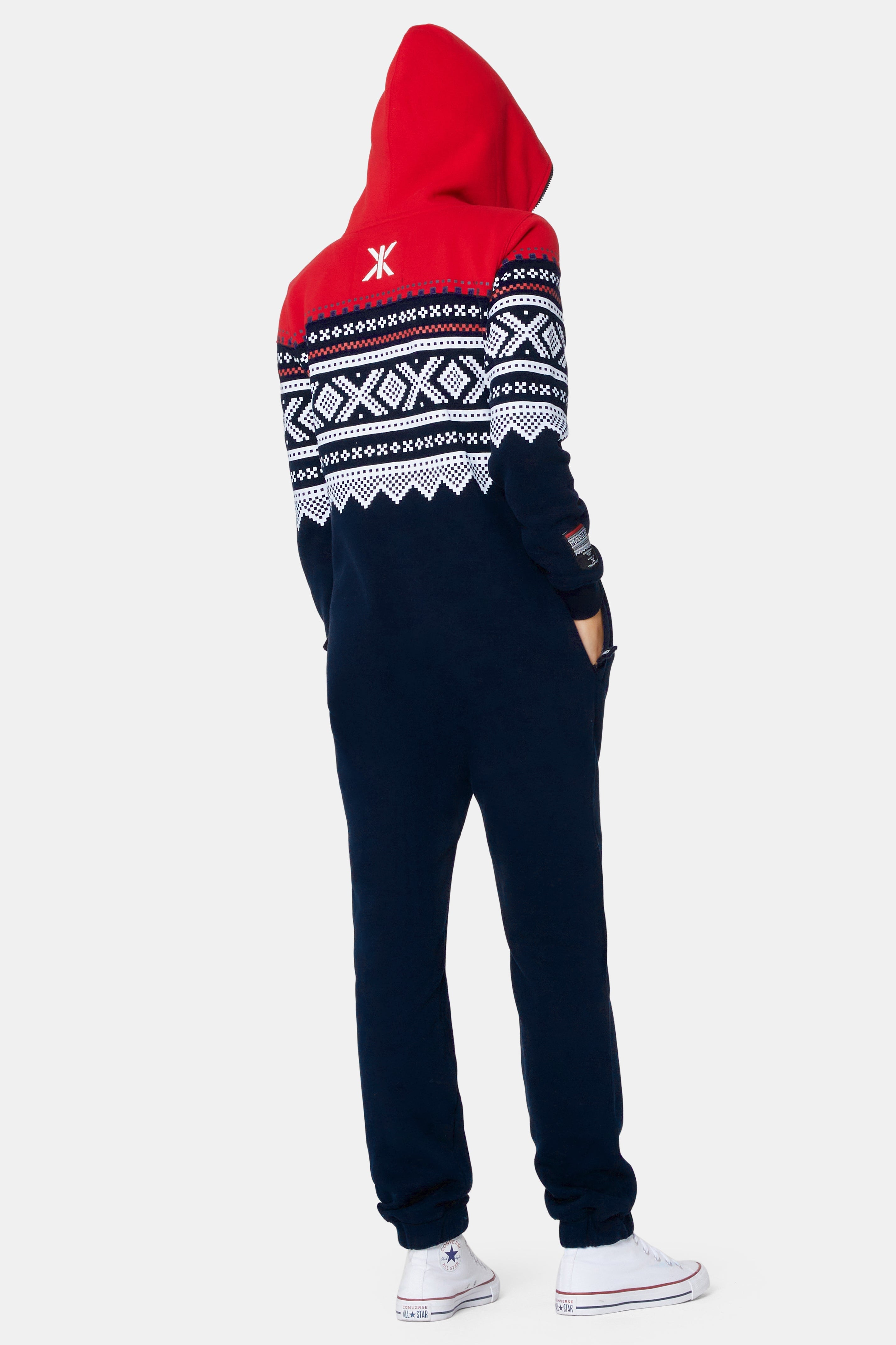 onepiece-marius-onesie-navy-mit-norweger-muster image 8