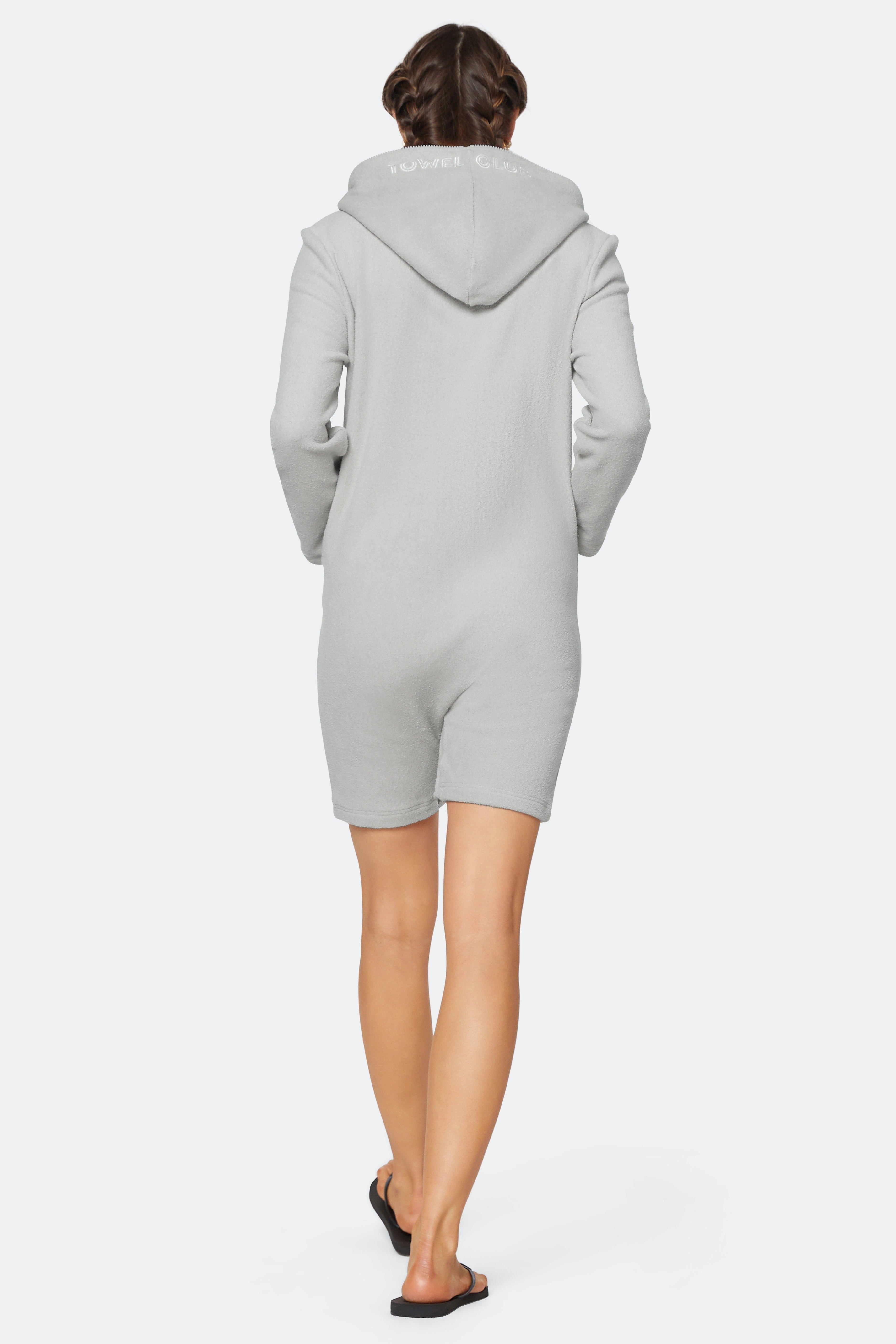 onepiece-towel-club-jumpsuit-kurz-hellgrau-damen image 7