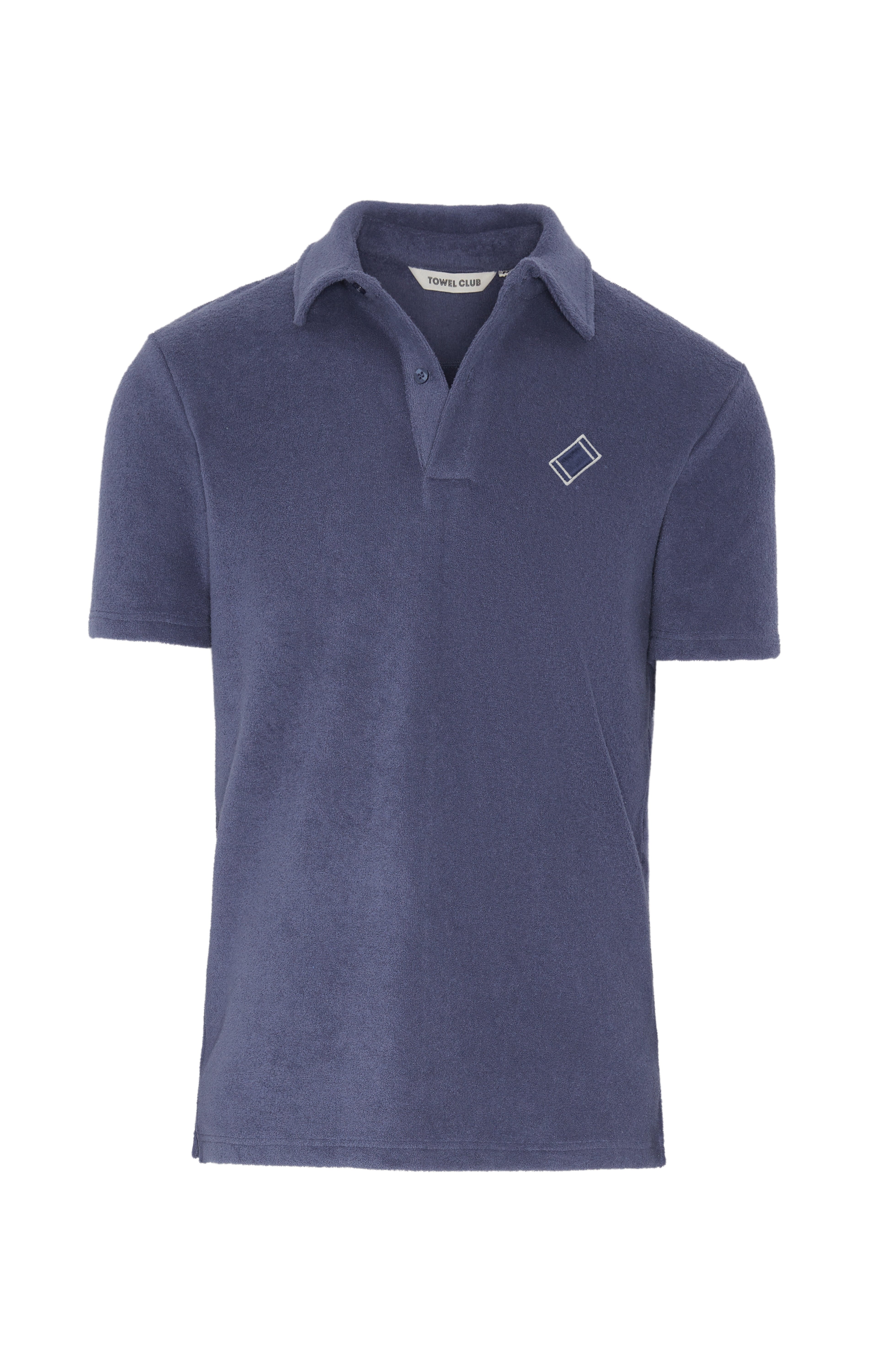onepiece-towel-club-piquet-t-shirt-dusty-navy-frottee image 1