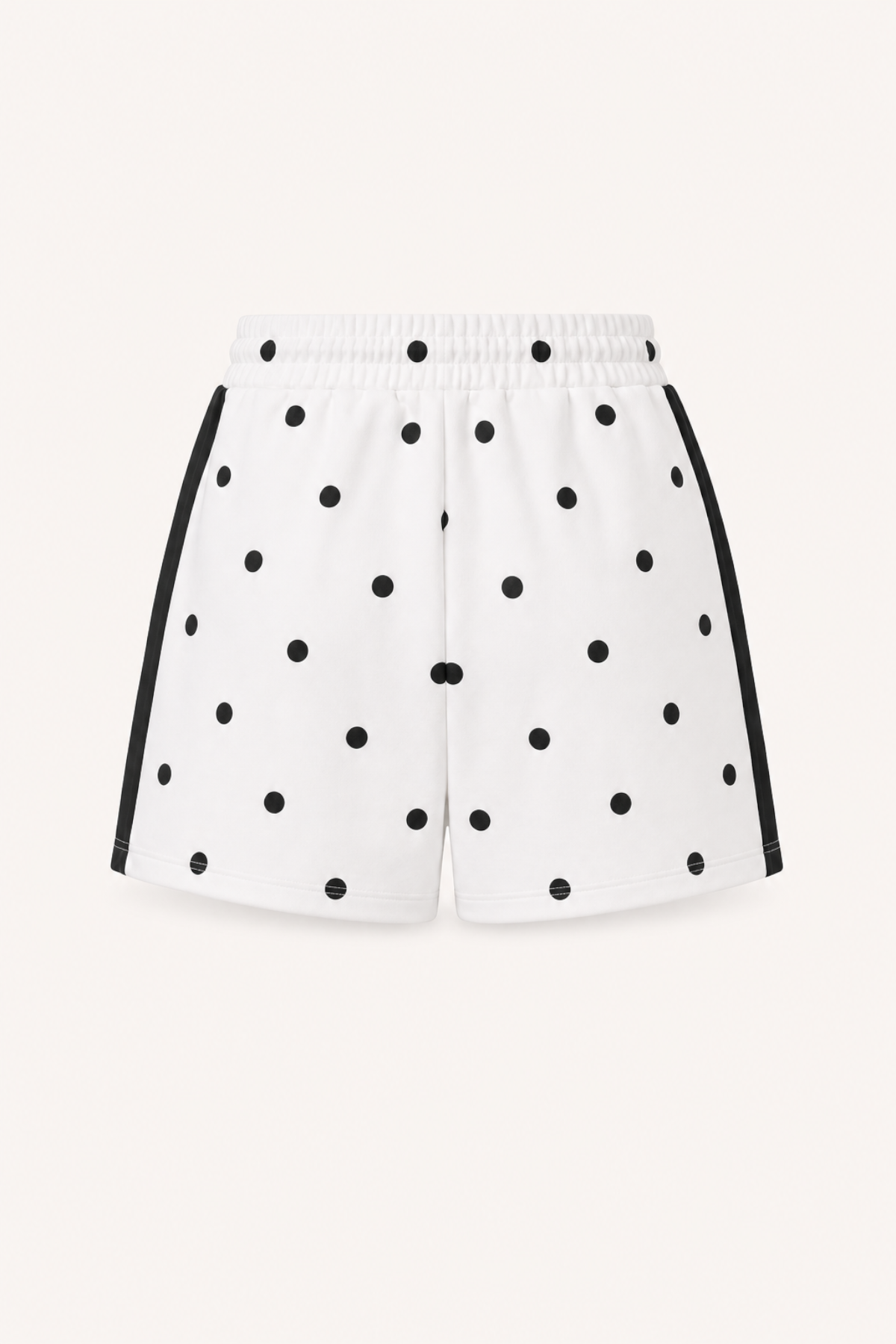 oh-april-kael-track-shorts-off-white-polkadot-streifen image 5