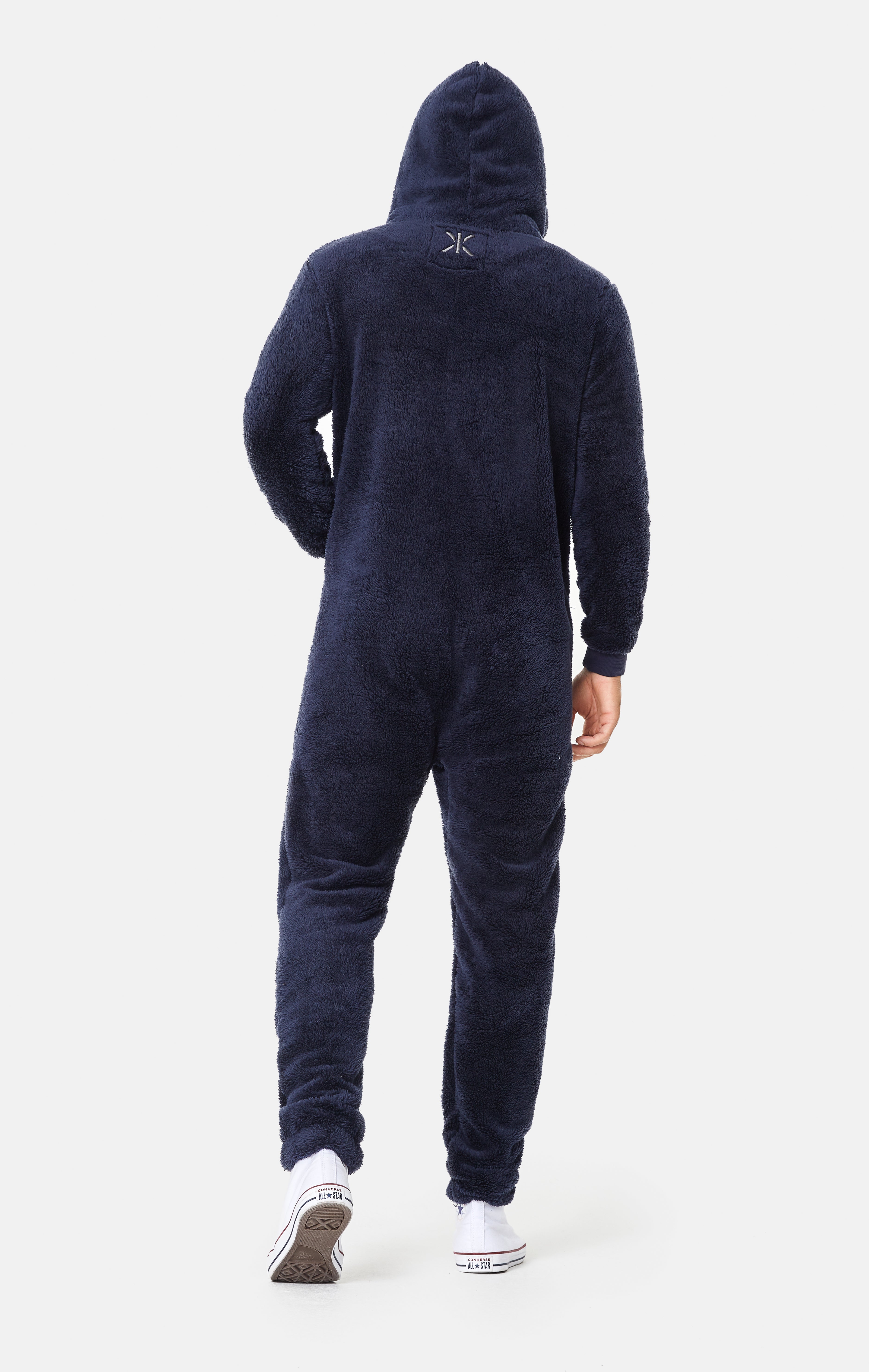 onepiece-the-puppy-jumpsuit-fleece-overall-damen-navy-weich image 4