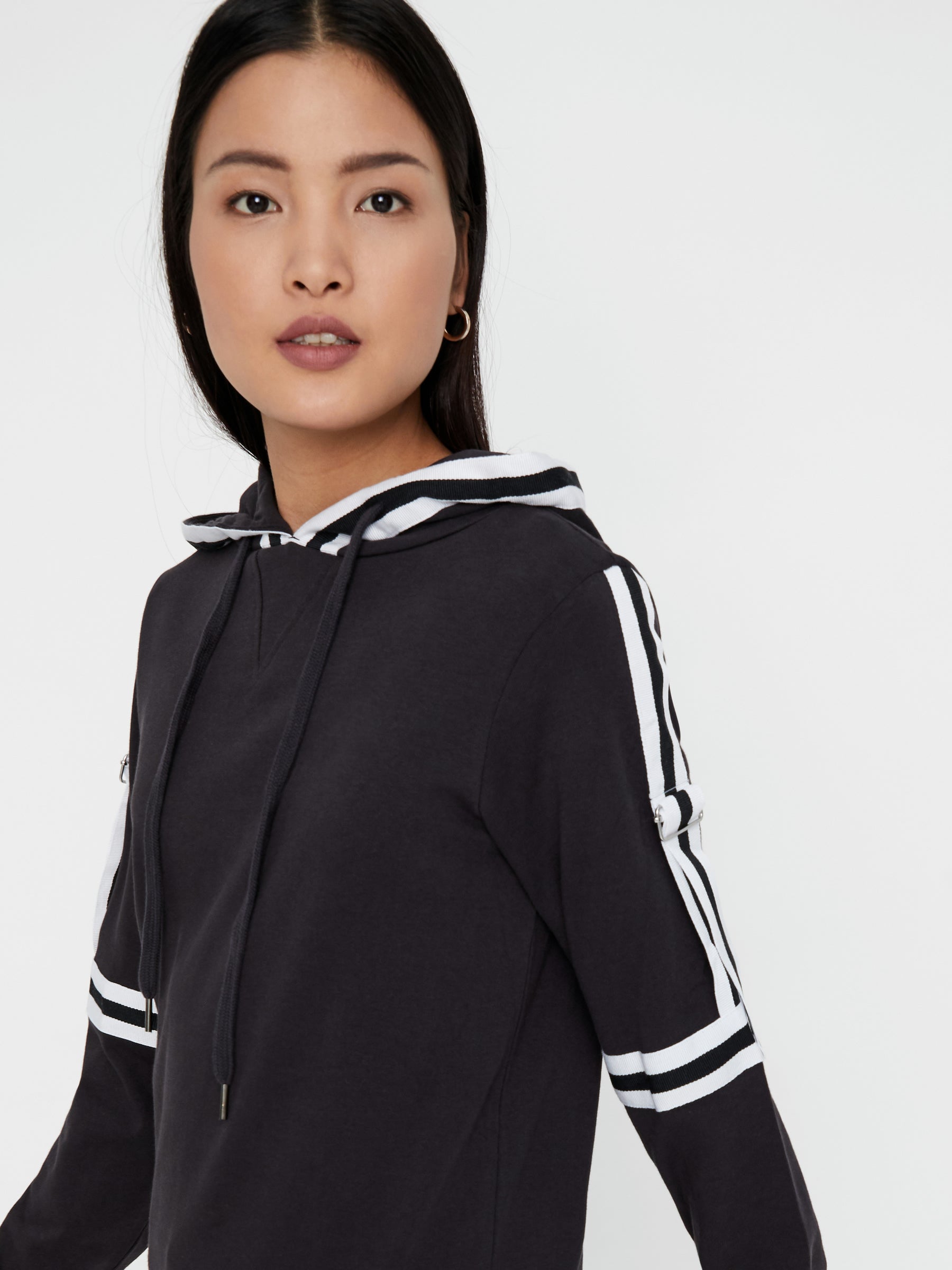 noisy-may-hoodie-damen-mit-kapuze-kordelzug-sweatshirt image 5