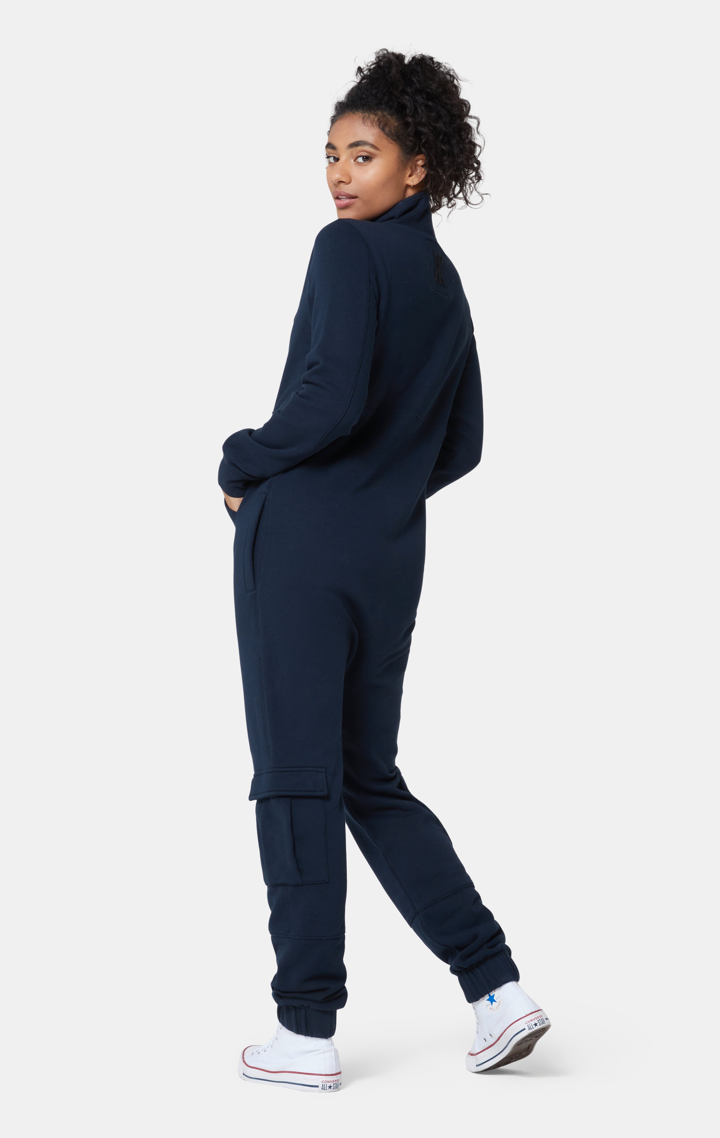 onepiece-original-tall-neck-jumpsuit-navy-blau image 6