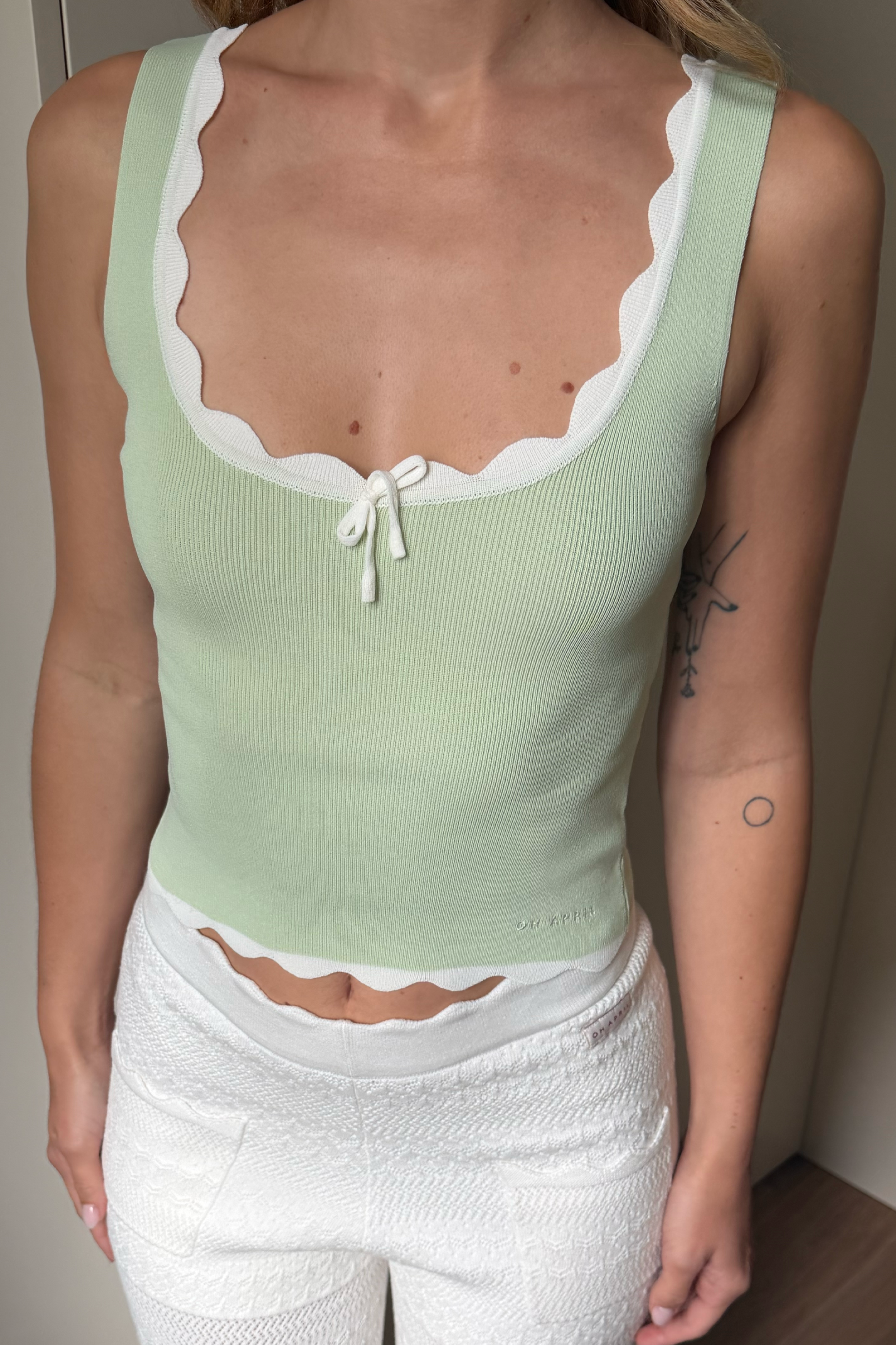 oh-april-blusen-tops-anele-knit-top-stricktop-mint-green image 1