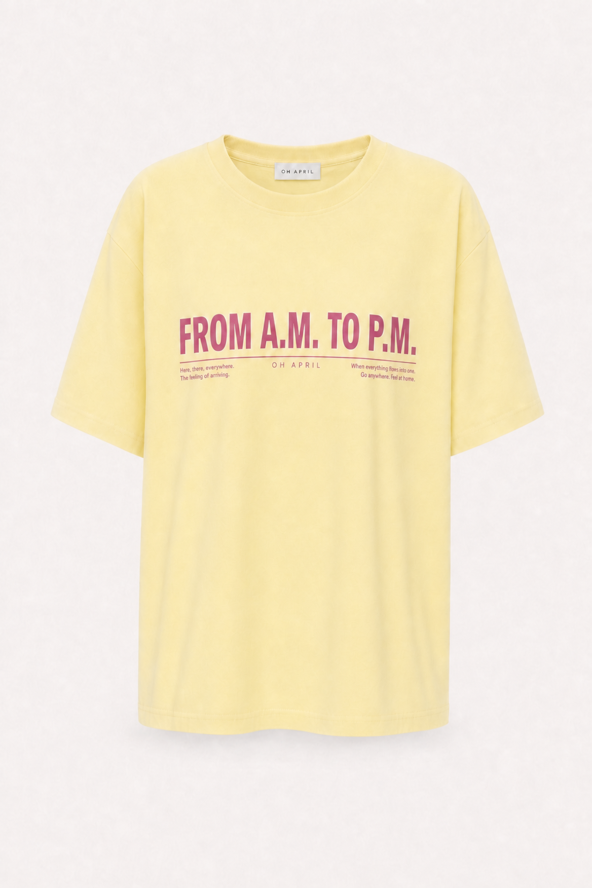 oh-april-bf-t-shirt-am-to-pm-butter-yellow-print image 2