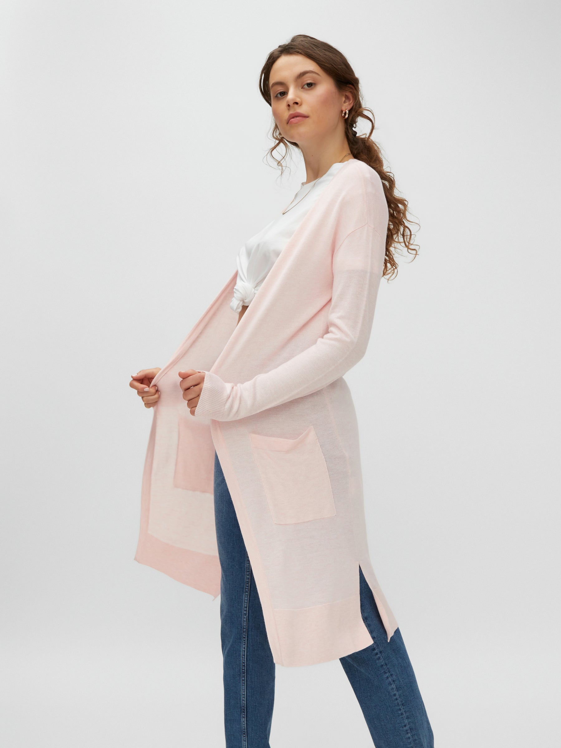 noisy-may-lange-strickjacke-damen-viskose-offen image 3