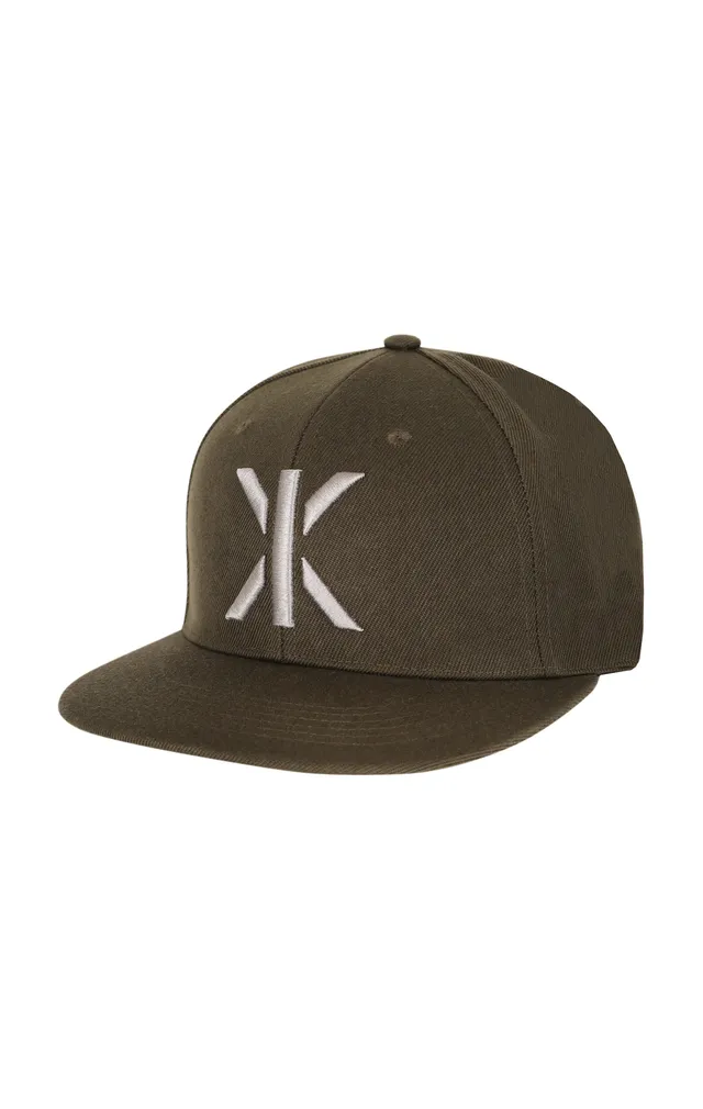 onepiece-logo-cap-snapback-basecap-army-onesize image 1