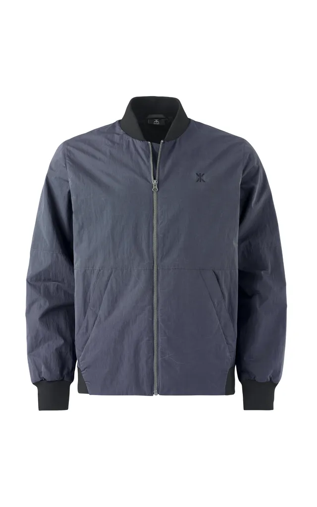 onepiece-ripple-bomber-jacket-bomberjacke-damen-dunkelgrau image 1