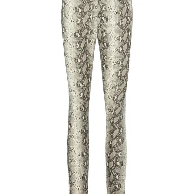 object-objbelle-legging-beschichtet-glanz-glitzer-mid-waist image 1