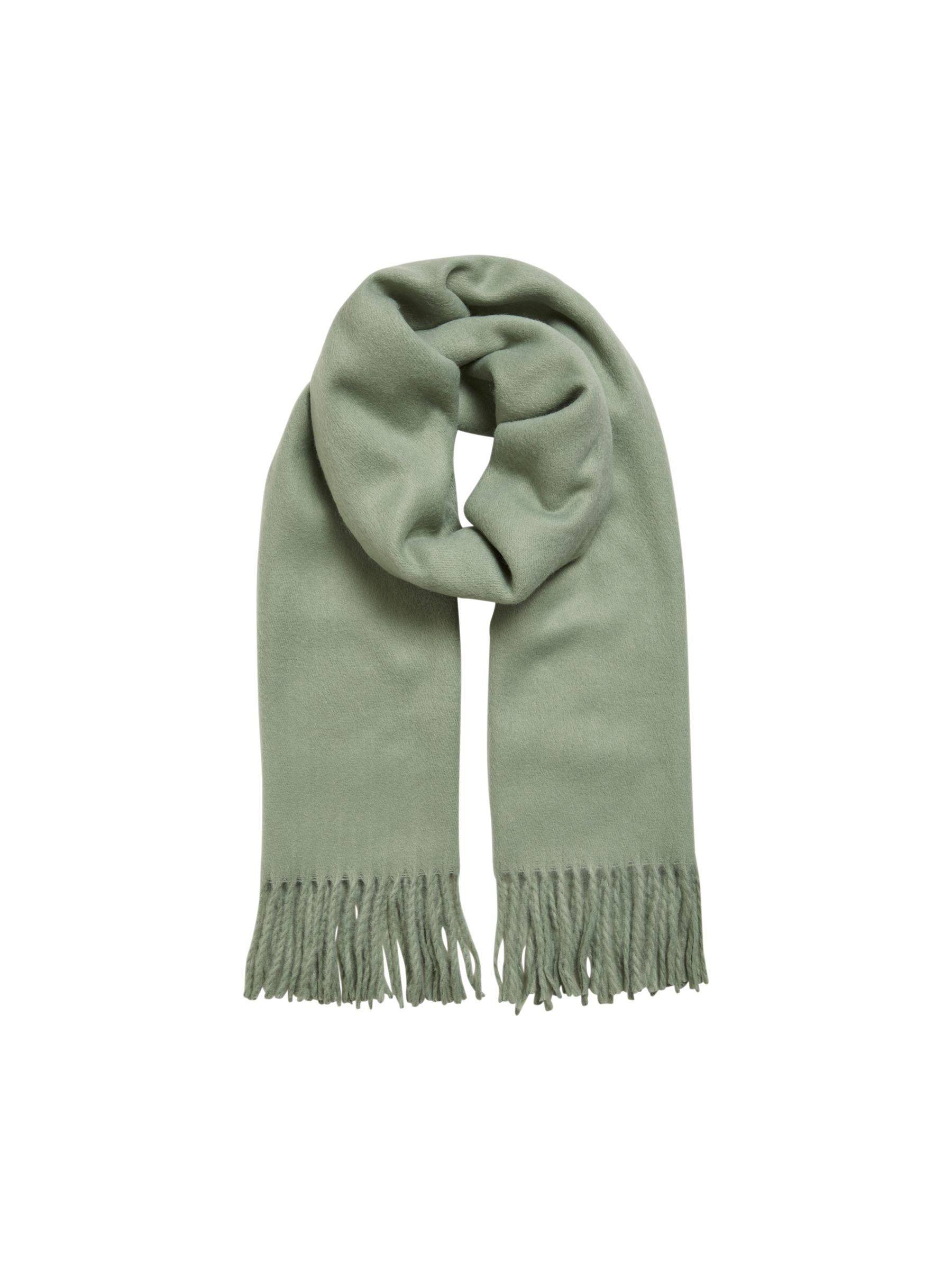 object-damen-schal-wolle-mit-fransen-200x70-cm image 2