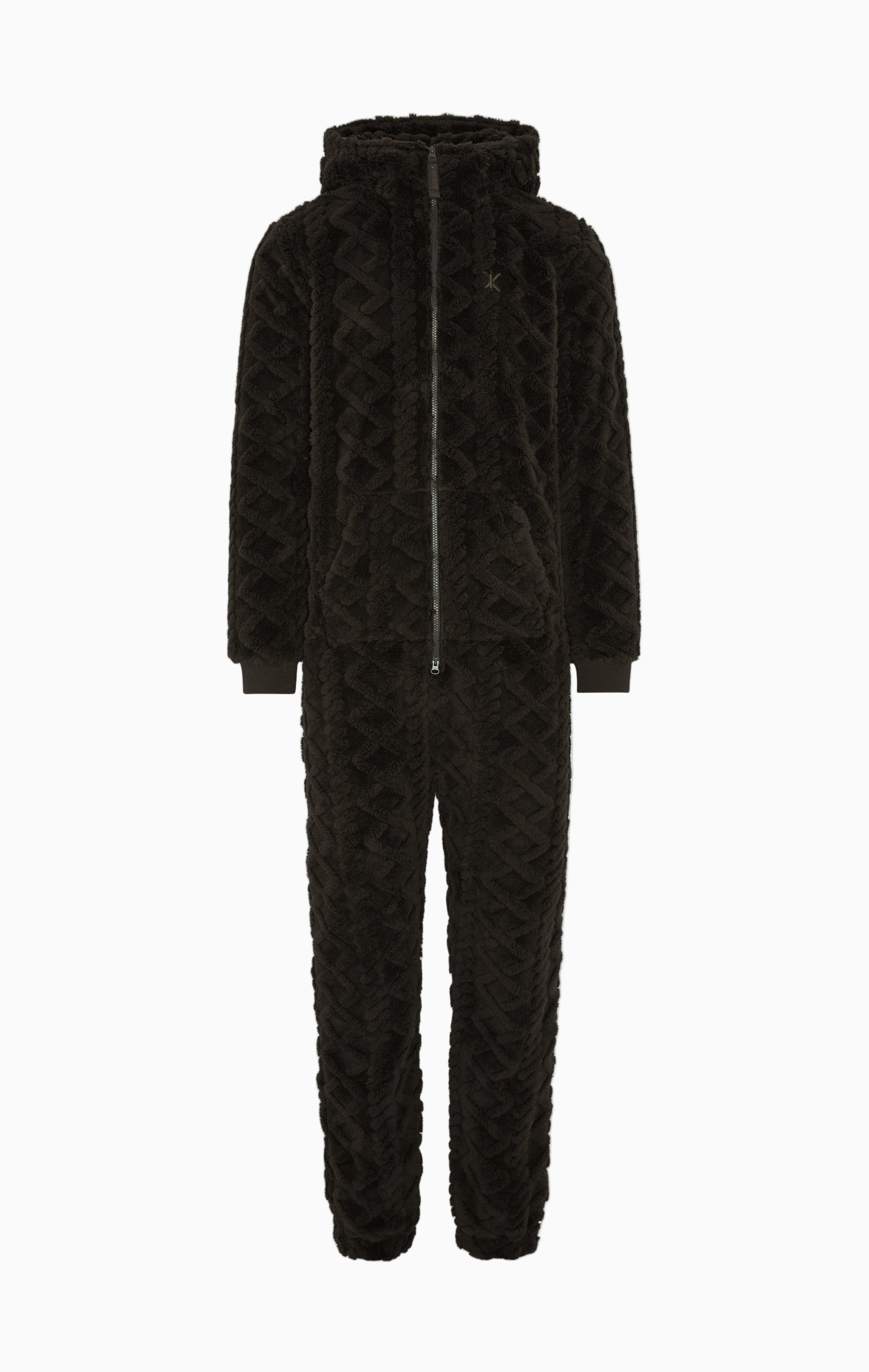 onepiece-puppy-cable-jumpsuit-overall-dunkelbraun-damen image 1