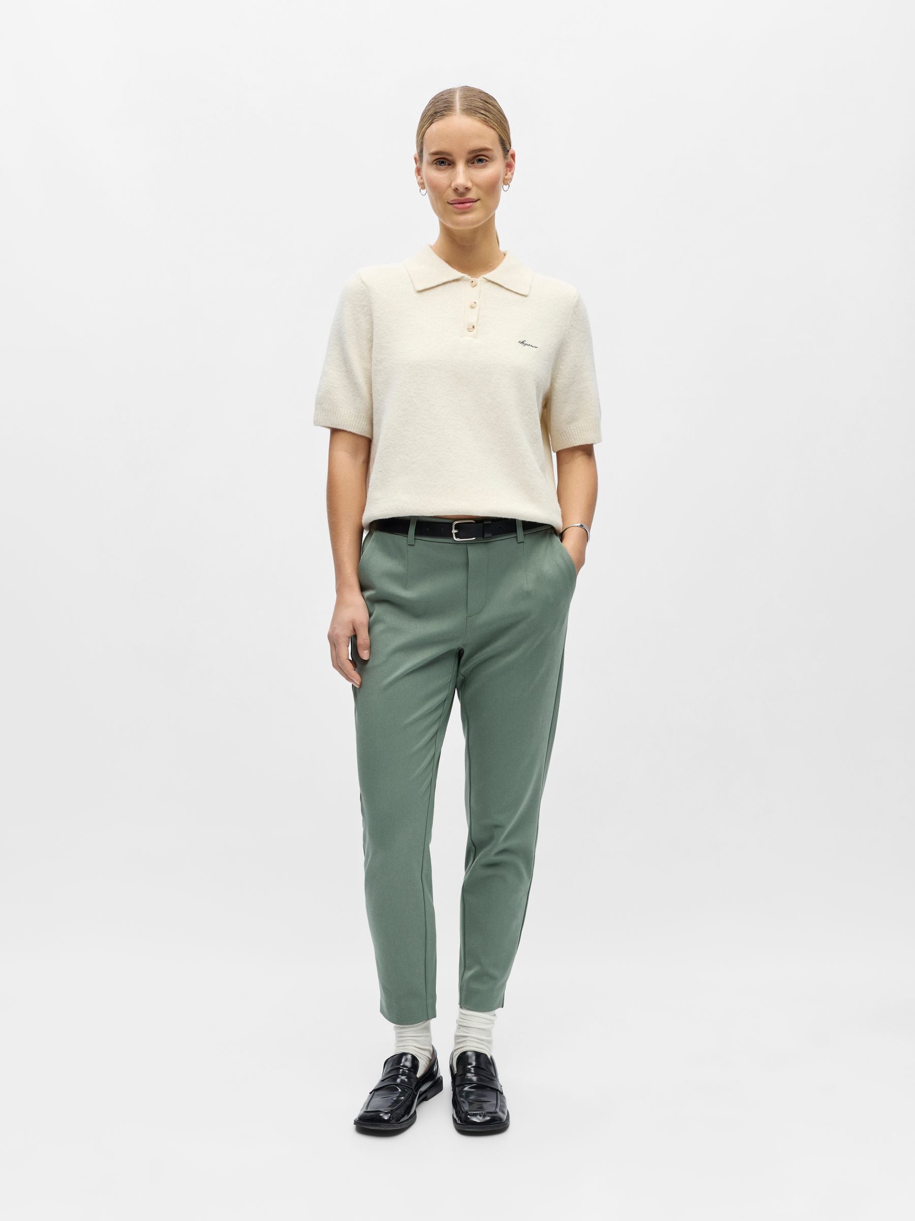 object-trousers-objilisa-hose-slim-cropped-stretch image 4