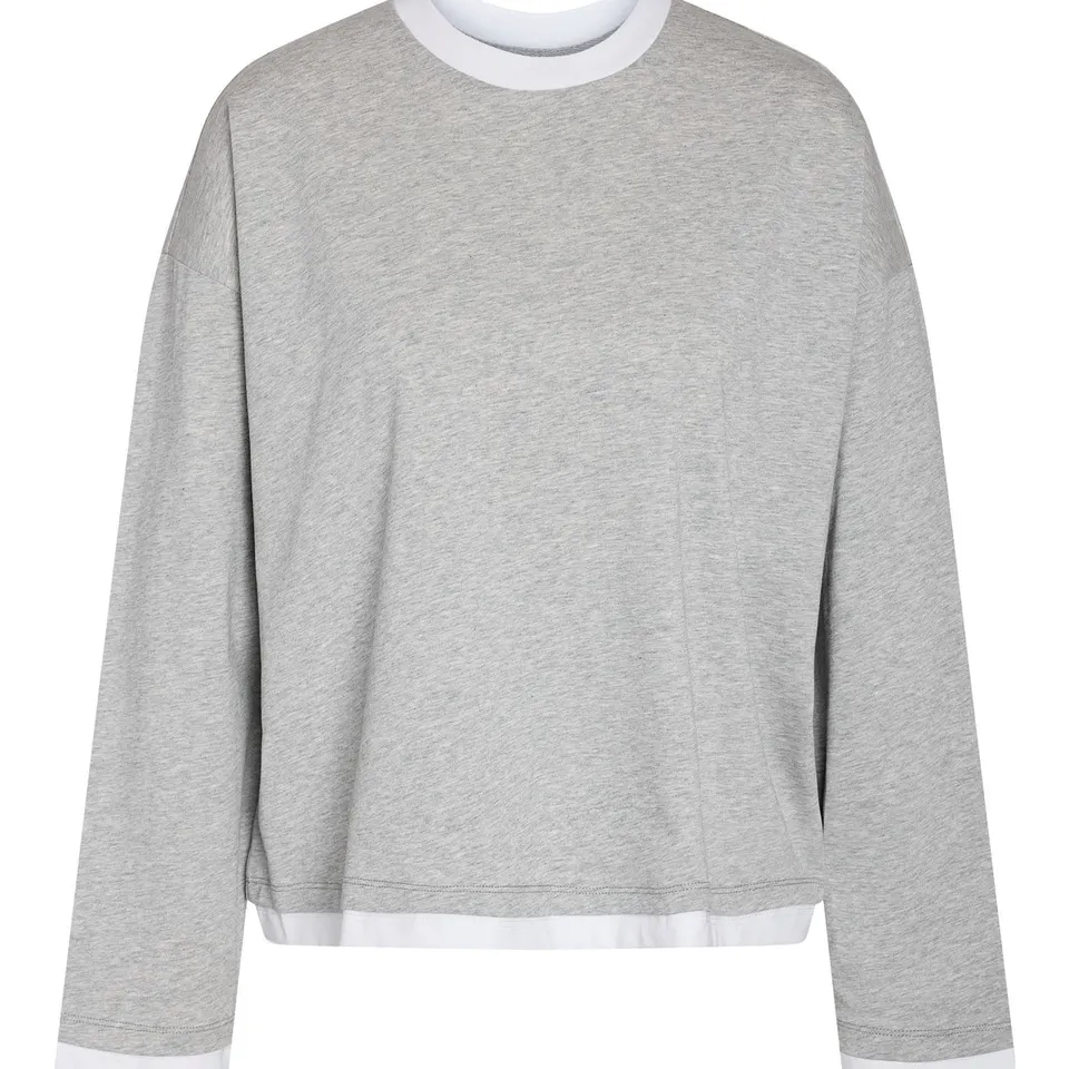 noisy-may-nmember-double-layer-shirt-langarm-melange-weit image 1