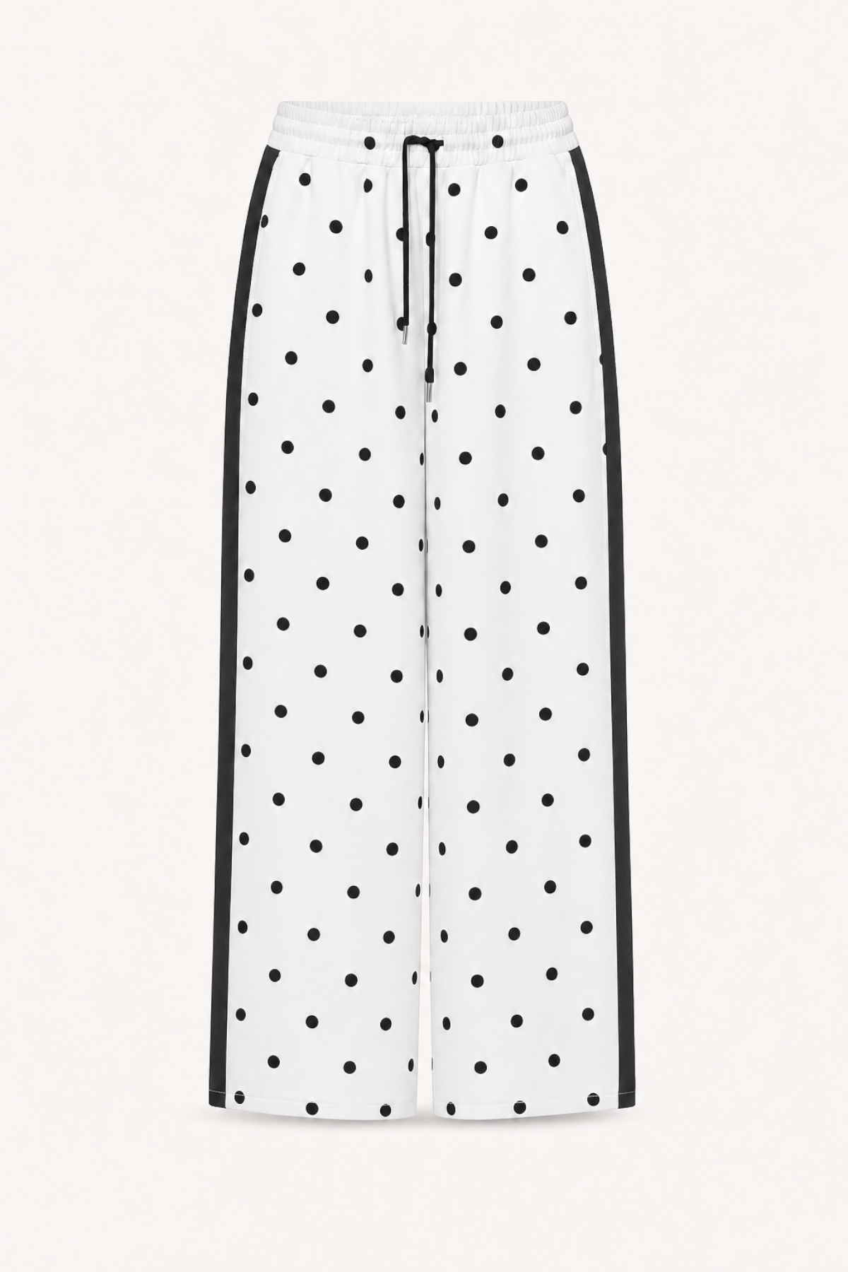 oh-april-kael-trackpants-hose-off-white-polkadot-punkte image 2