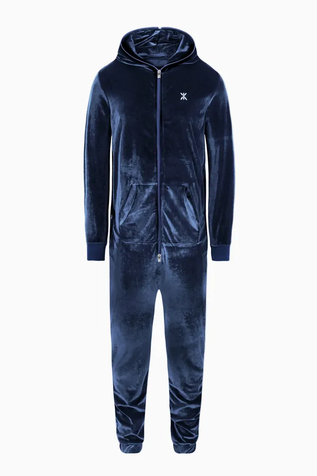 onepiece-original-velour-jumpsuit-navy-damen-samt image 1