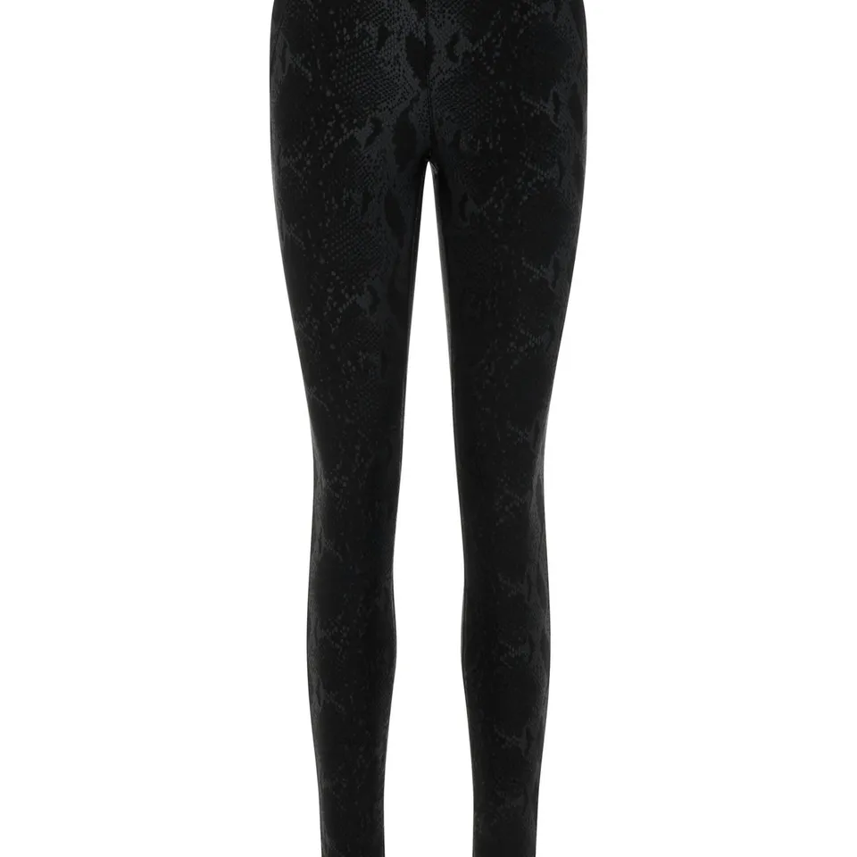 object-coated-leggings-glitzer-mit-stretch-mid-waist image 1