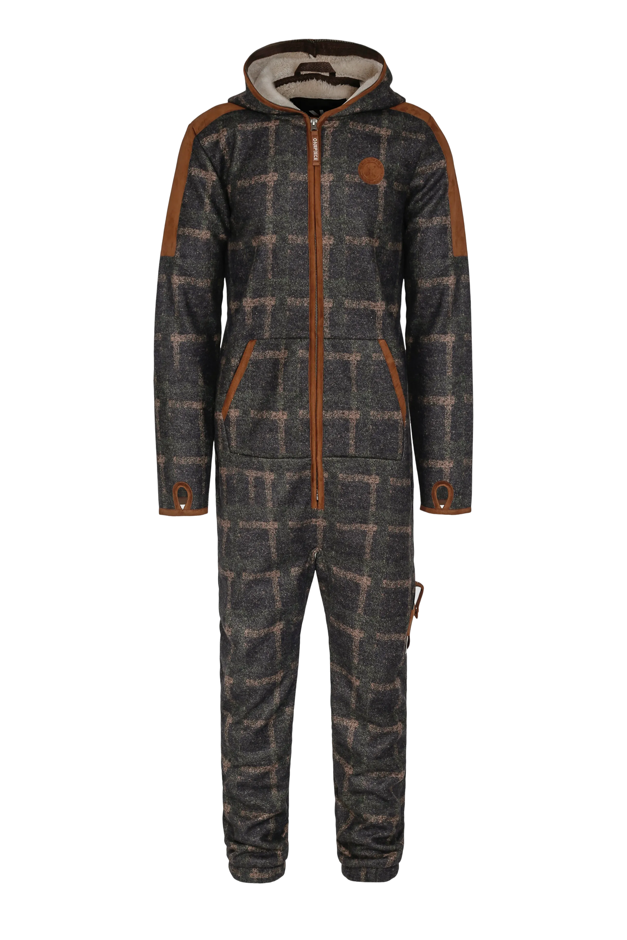 onepiece-good-chill-hunting-jumpsuit-damen-gr-n-mit-print image 1