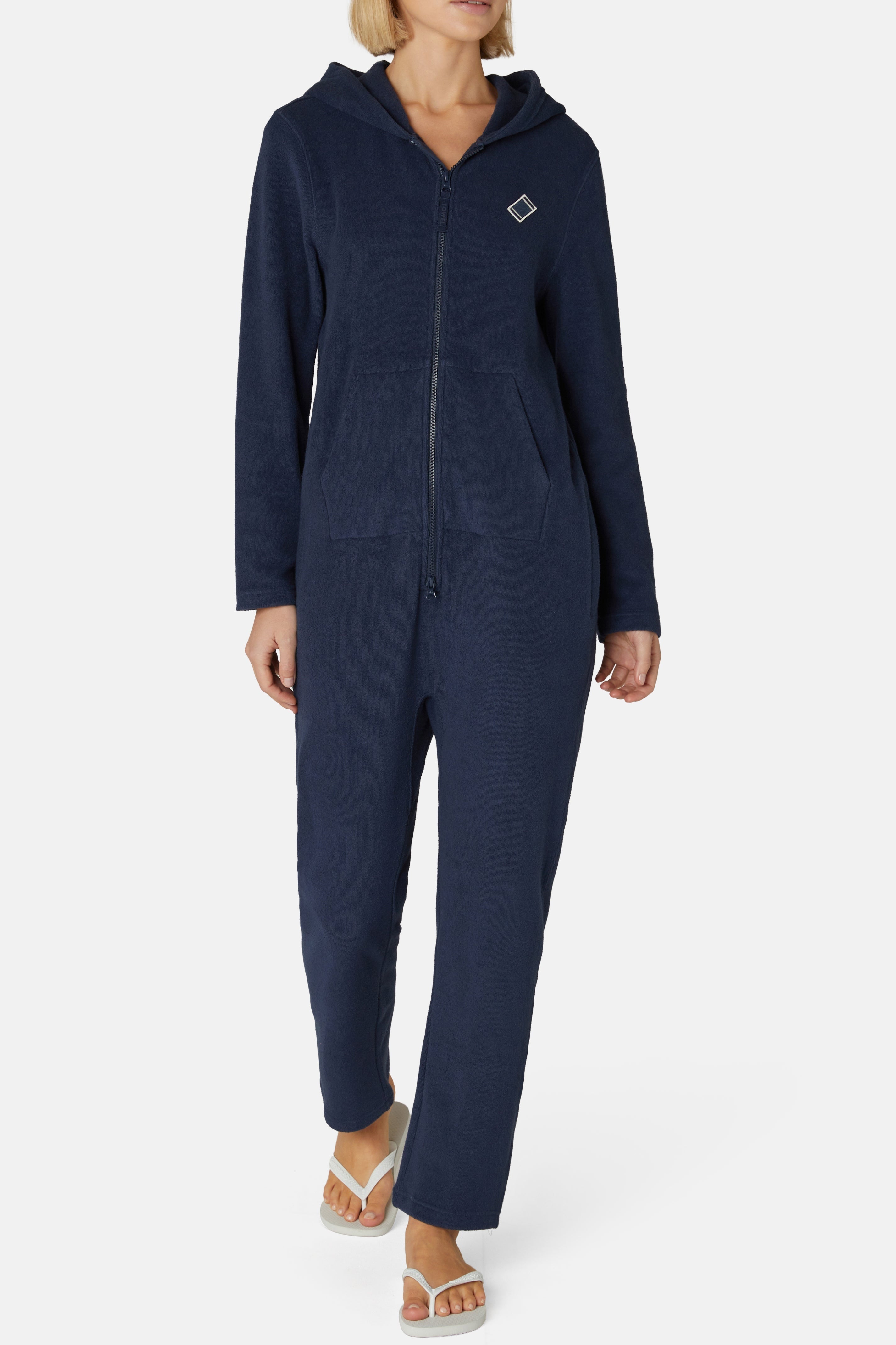 onepiece-towel-club-long-jumpsuit-damen-navy-lang image 2