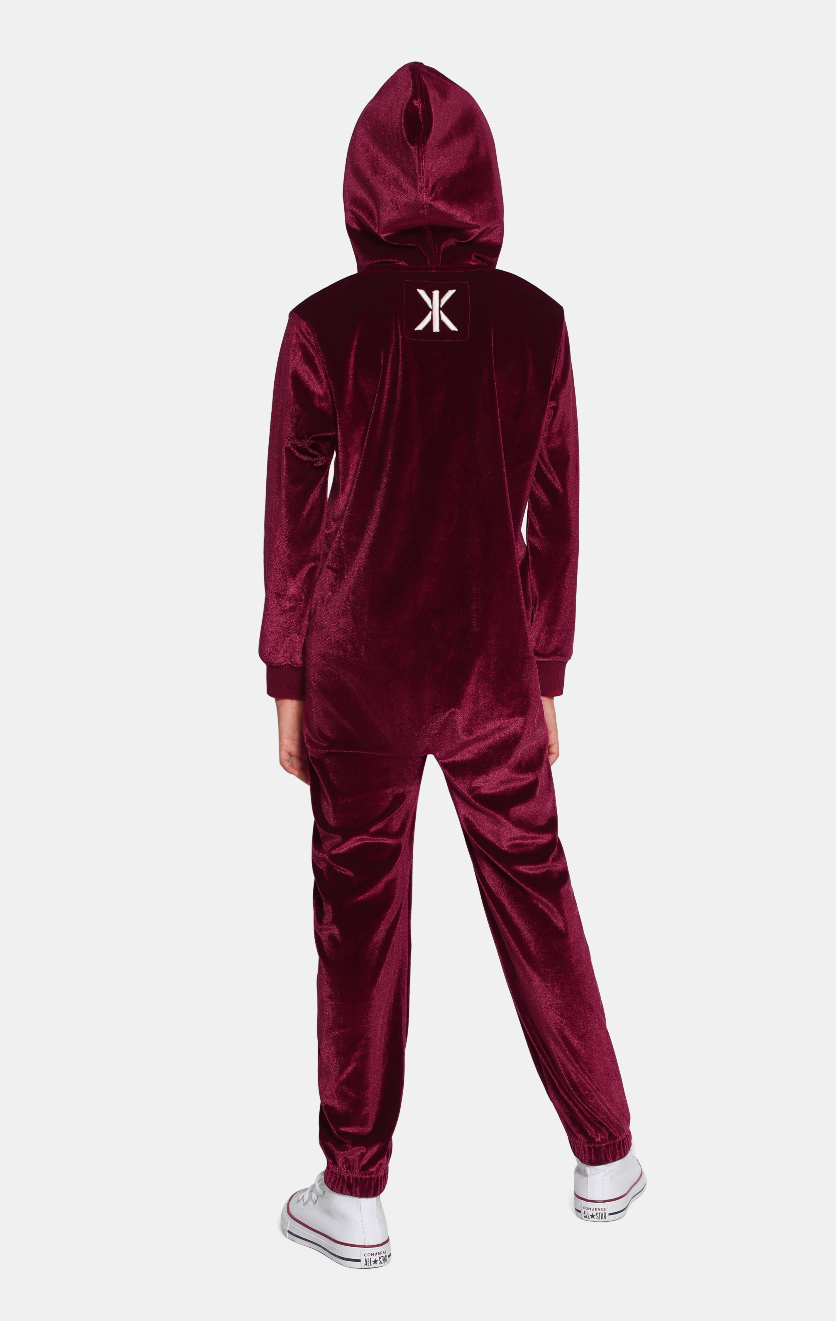 onepiece-velour-kids-jumpsuit-kinder-overall-red-samt image 6