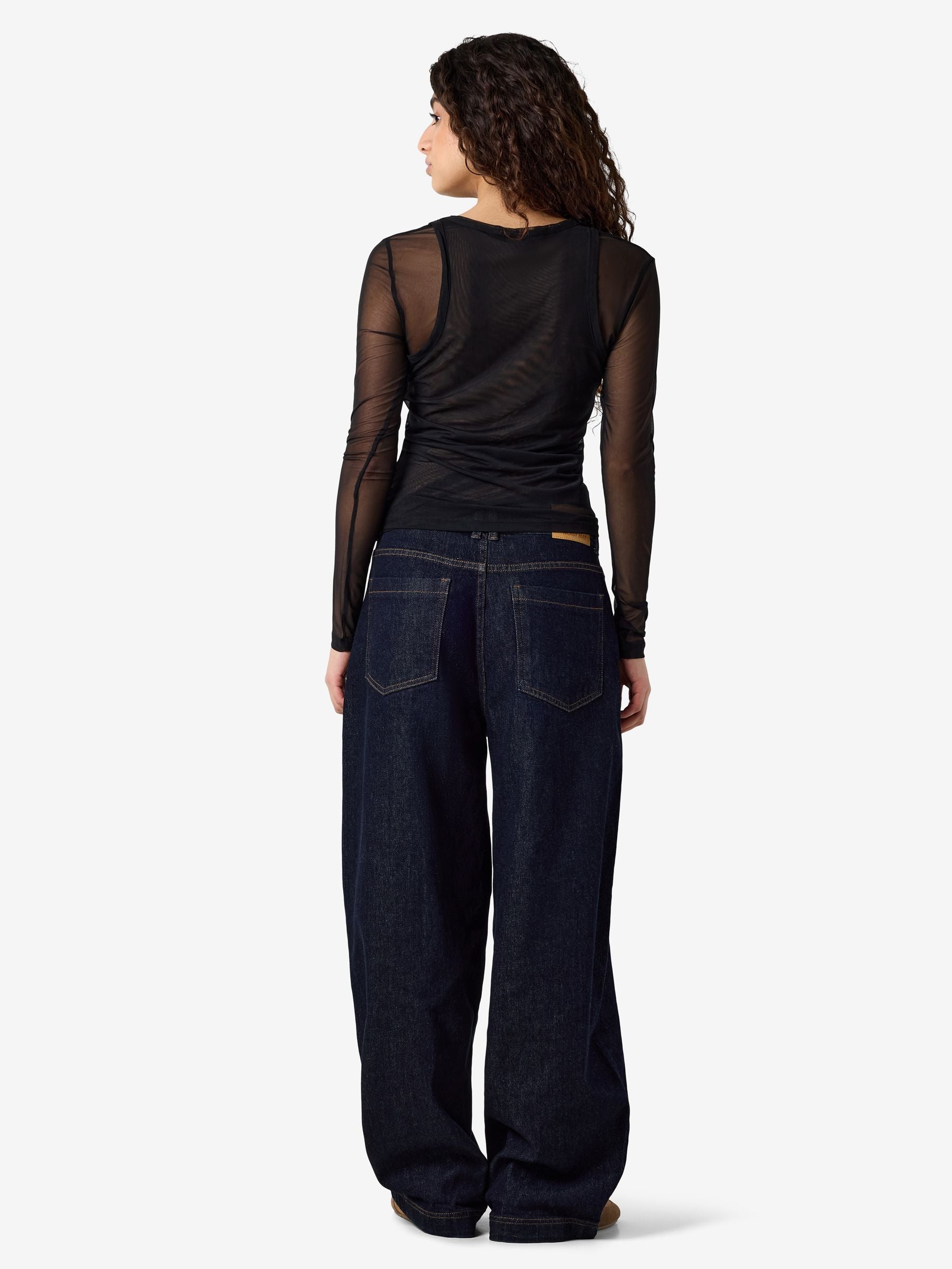 noisy-may-njudith-mesh-top-langarm-doppellagig-tanktop image 4