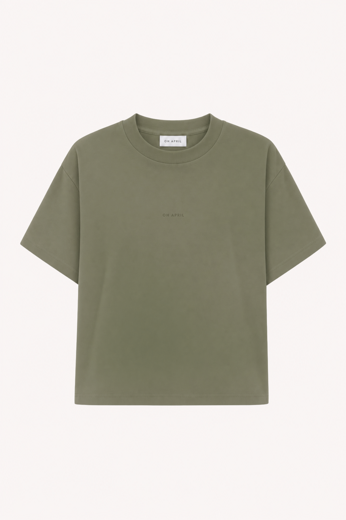 oh-april-ella-boxy-t-shirt-olive-shirt-loose-fit-baumwolle image 2