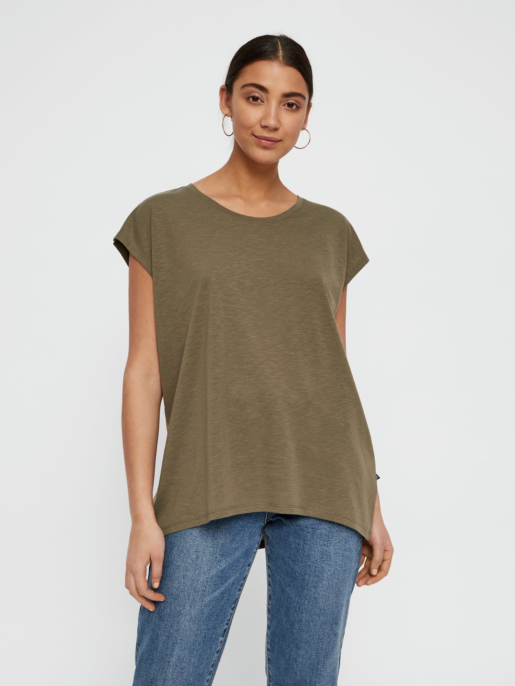 noisy-may-oversized-t-shirt-damen-rundhals-loose-fit-3 image 2