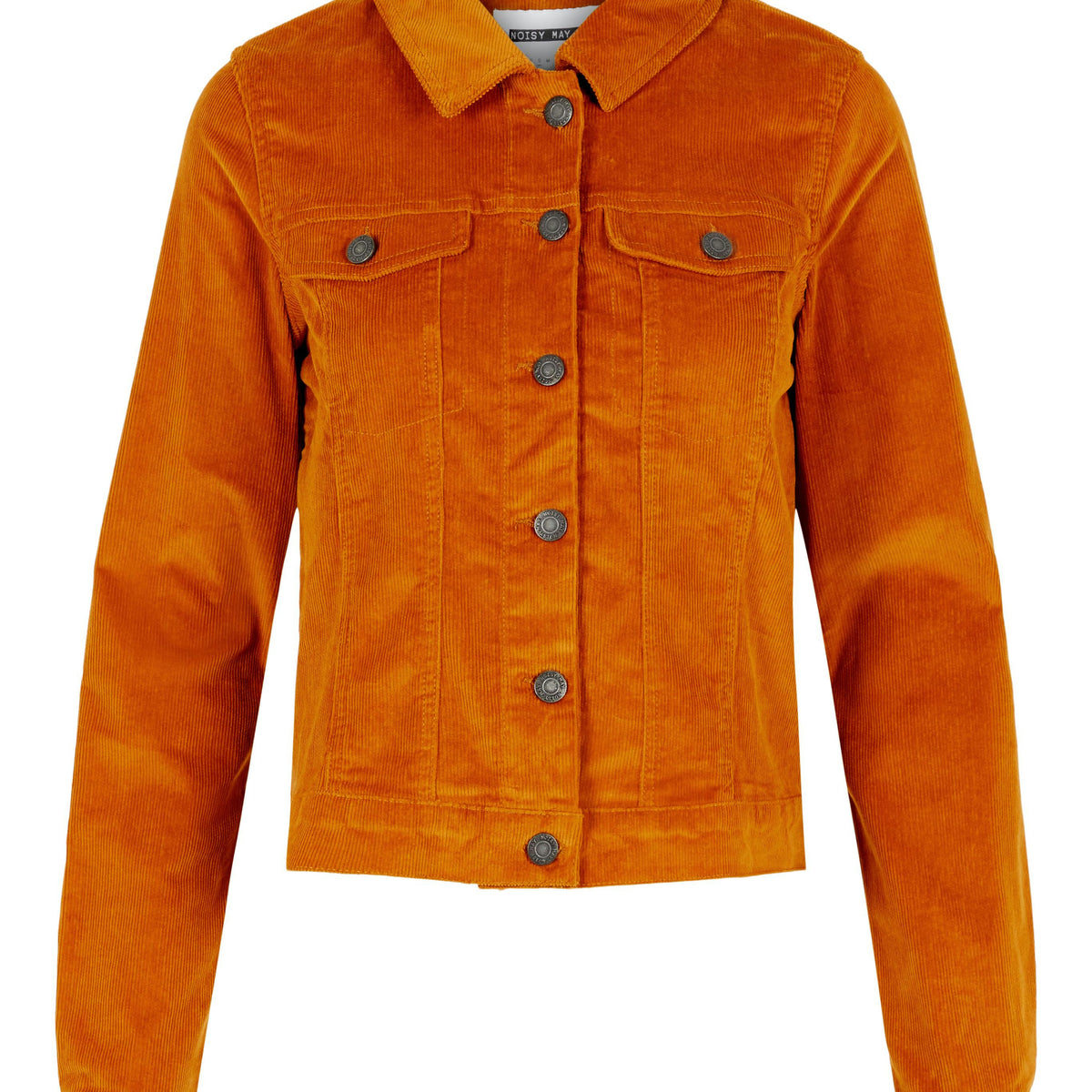 noisy-may-corduroy-cordjacke-slim-mit-kragen image 1