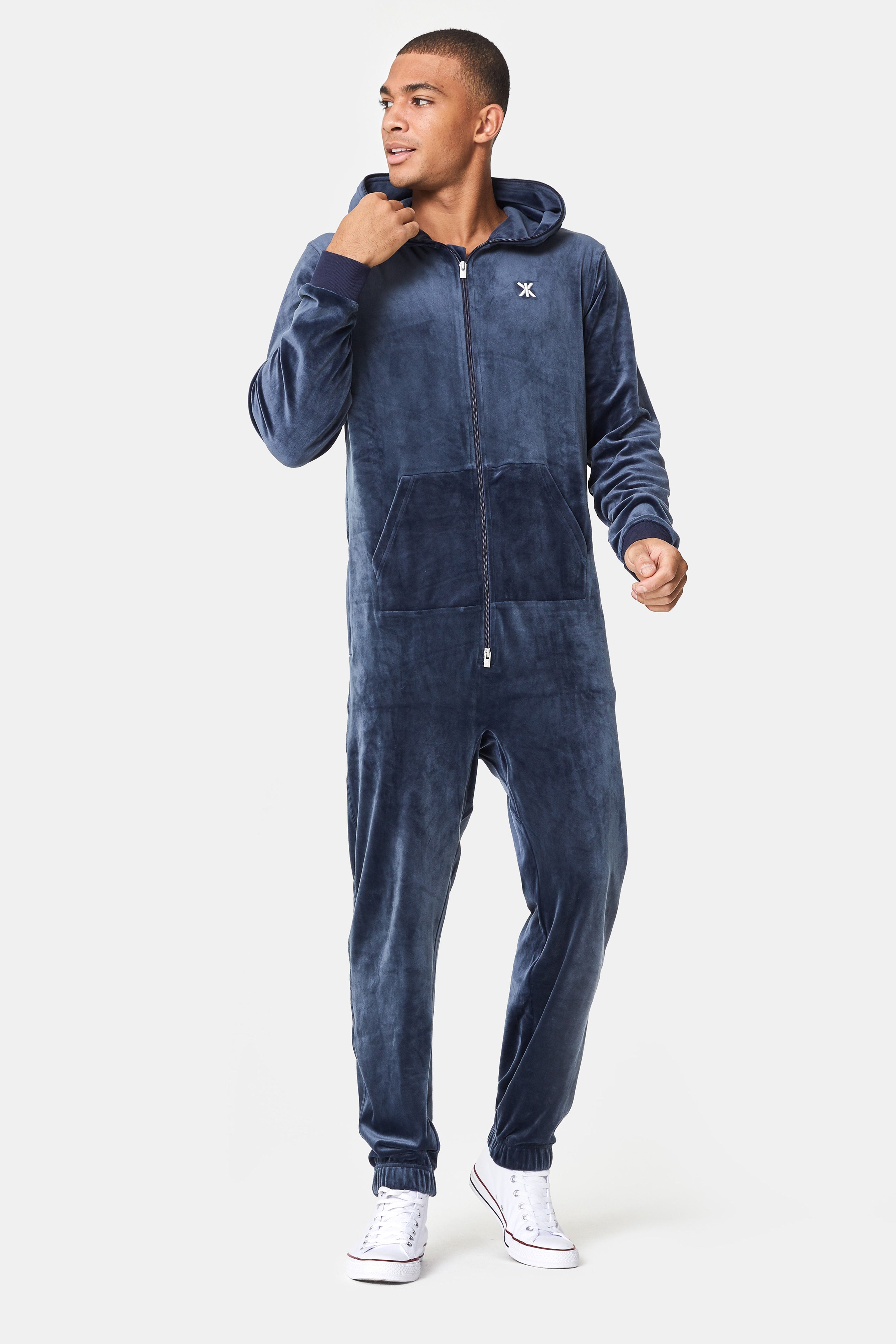 onepiece-original-velvet-jumpsuit-samt-navy image 4