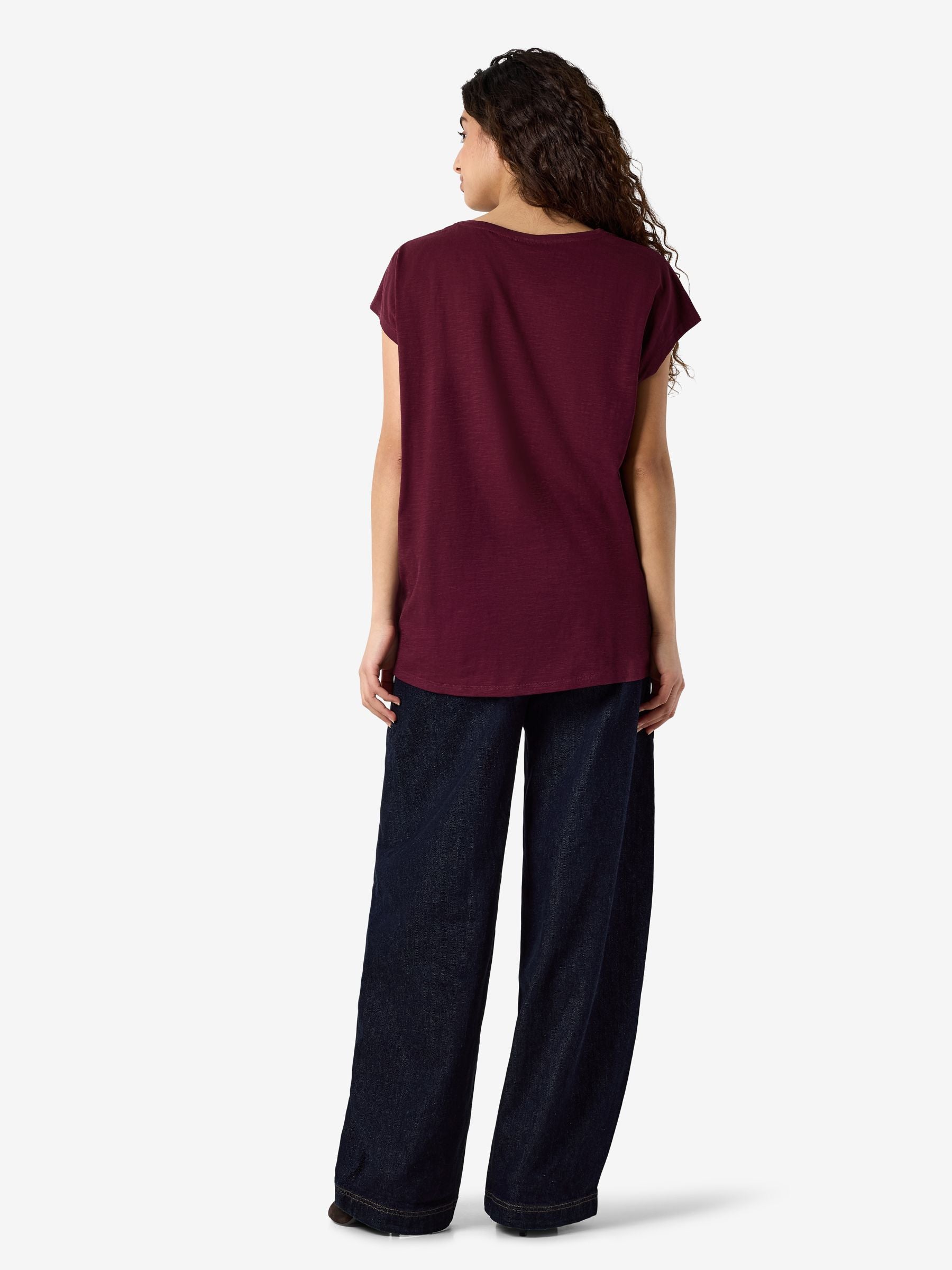 noisy-may-mathilde-t-shirt-oversized-bio-baumwolle-rundhals image 5