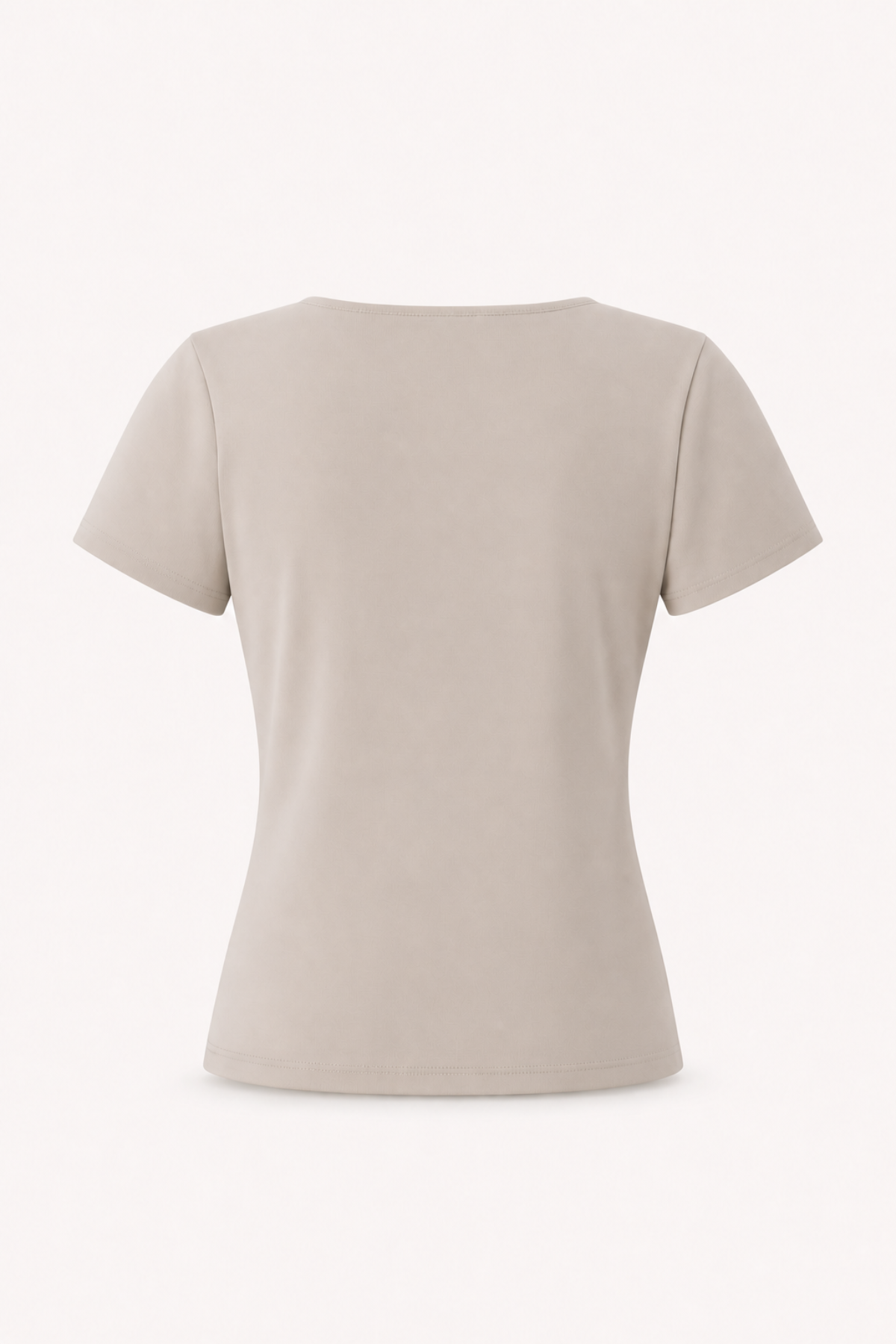 oh-april-kalina-slim-fit-t-shirt-taupe-lyocell image 3