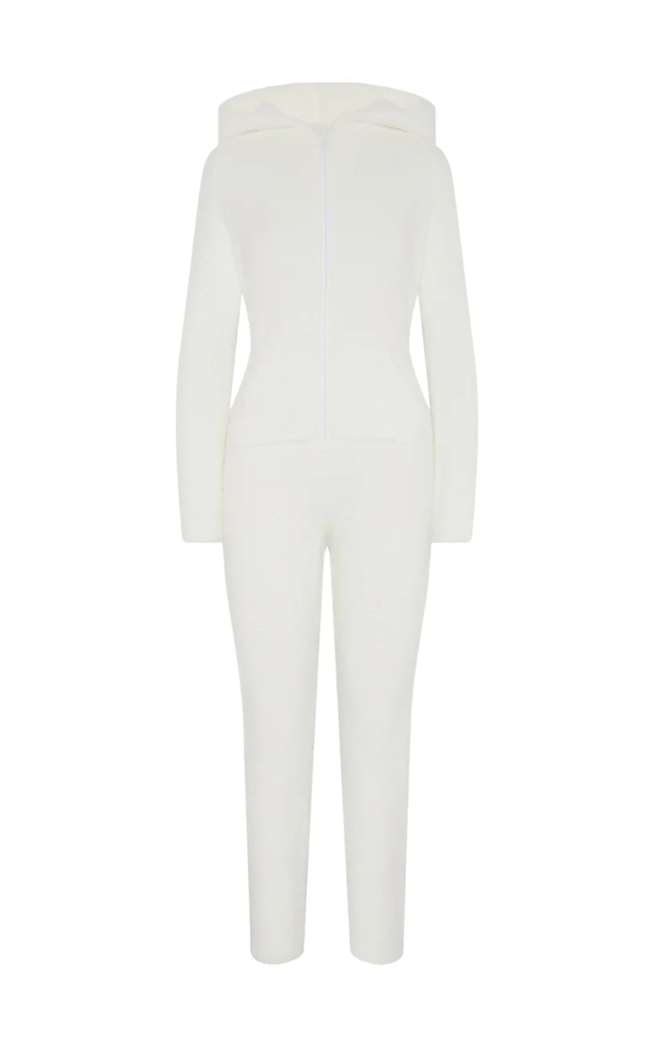 onepiece-chenille-jumpsuit-damen-overall-off-white image 1