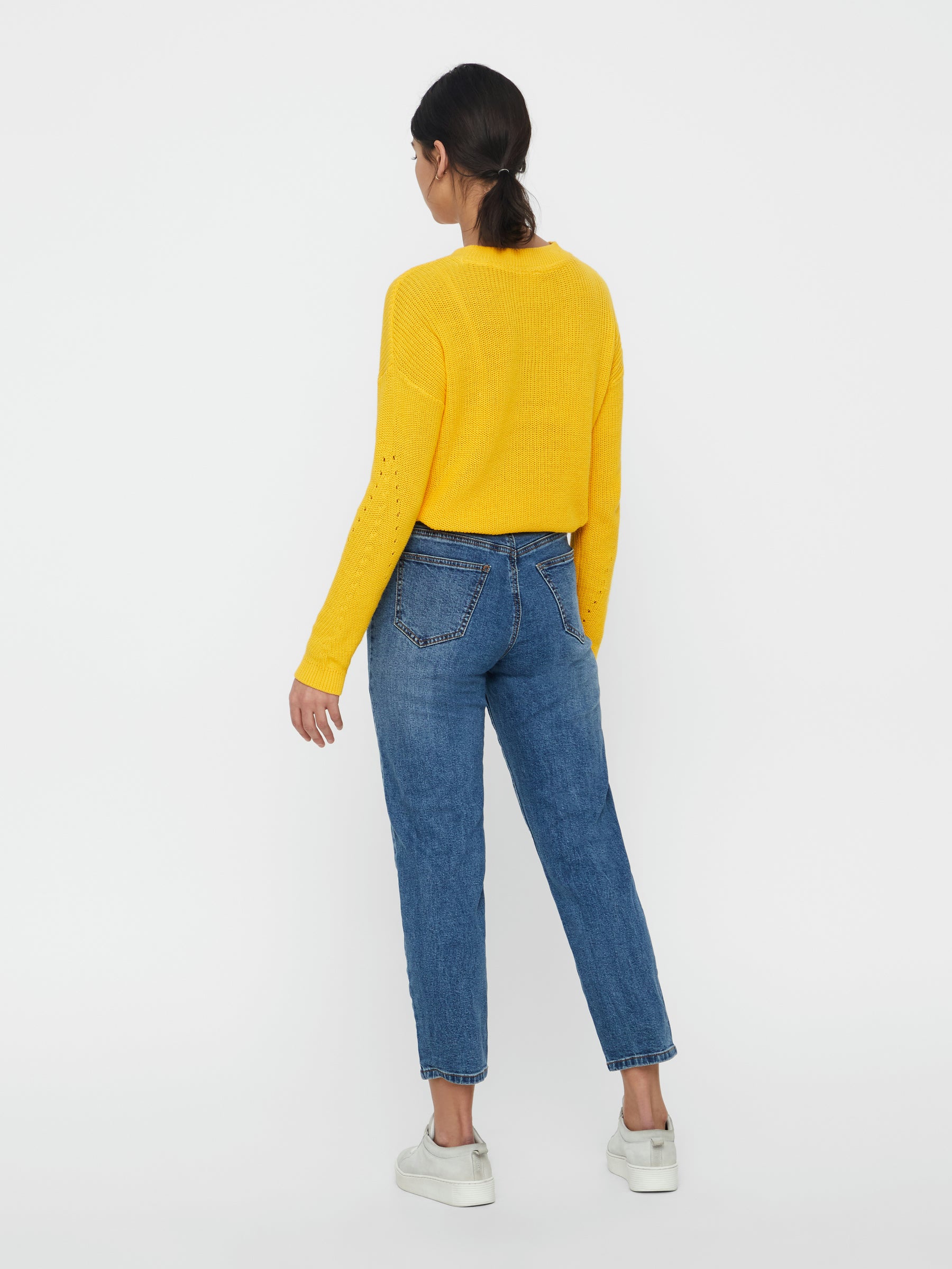 noisy-may-blusa-strickbluse-langarm-locker-58-cm image 3