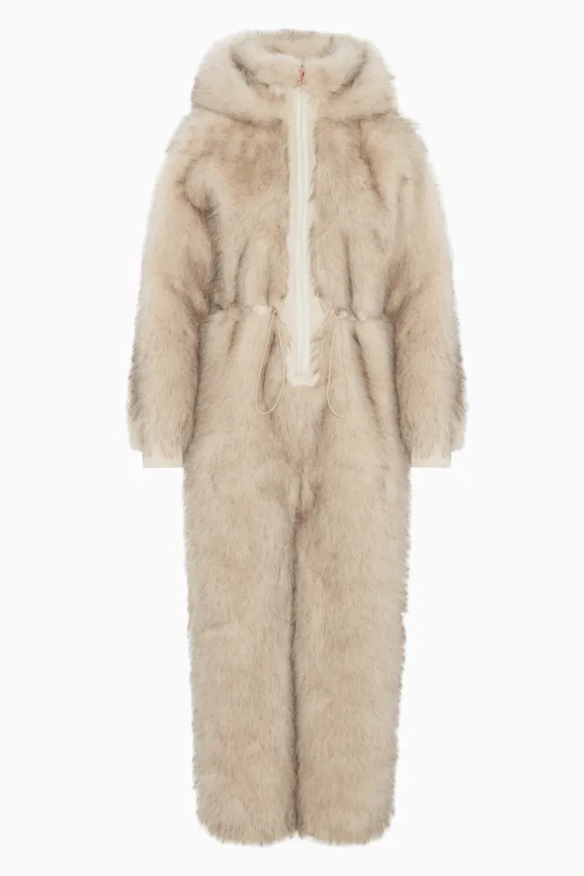 onepiece-the-housewife-jumpsuit-overall-beige-kunstfell-damen image 1