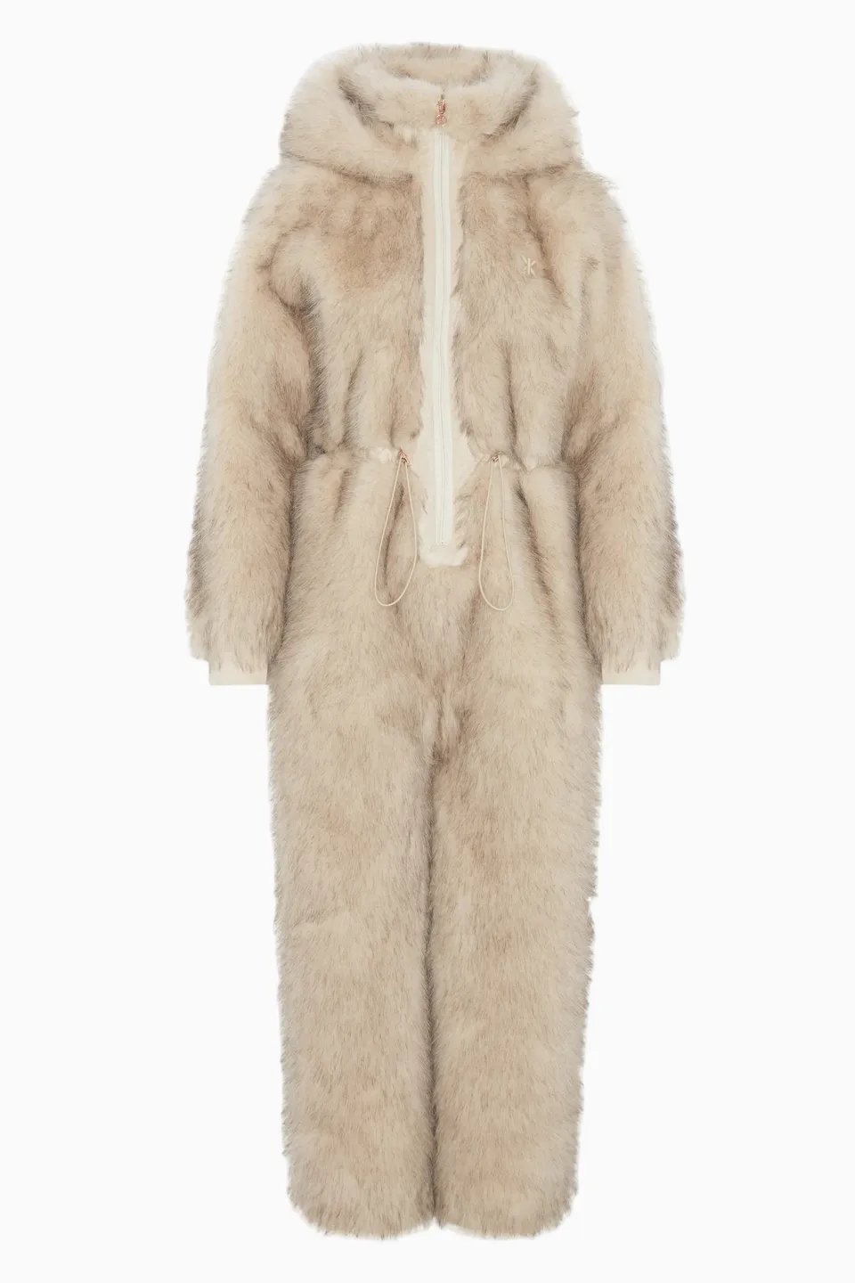 onepiece-the-housewife-jumpsuit-overall-beige-kunstfell-damen image 1