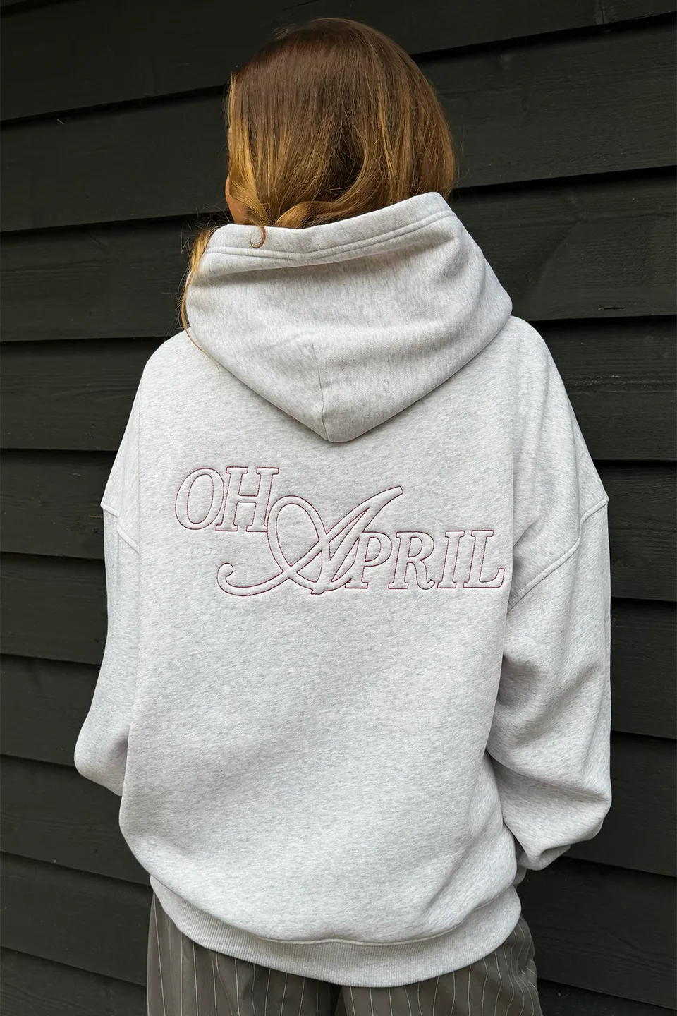 oh-april-oversized-hoodie-grey-melange-stickerei image 1